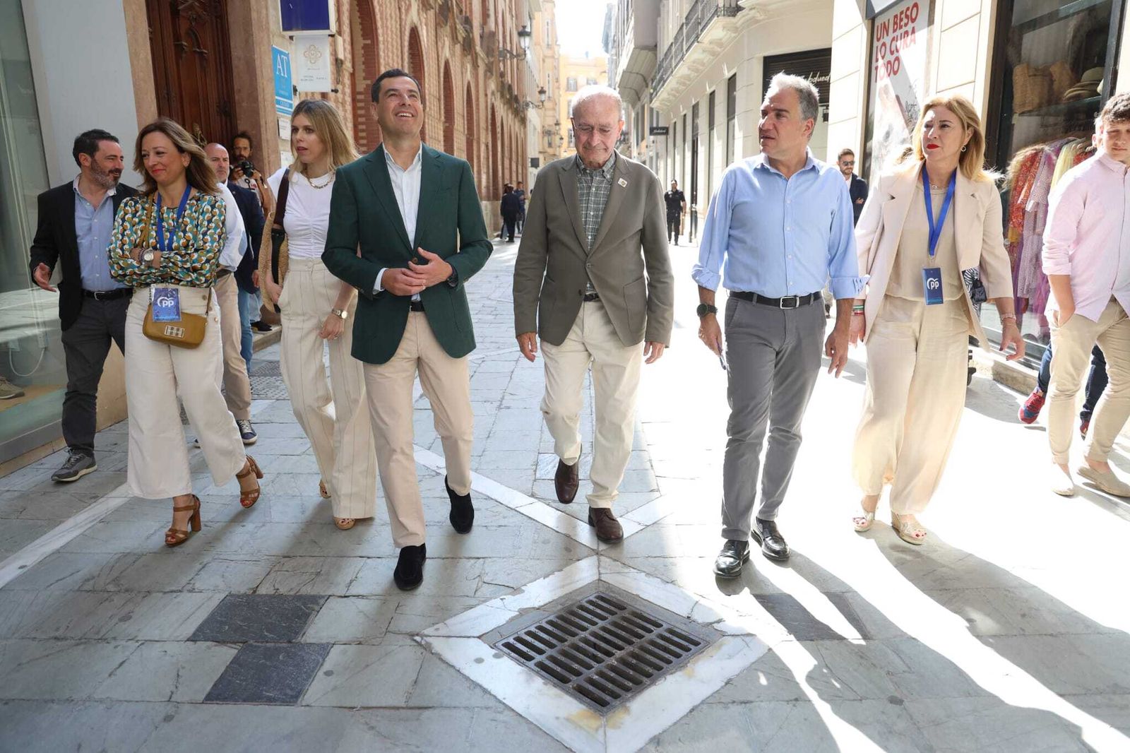 Imágenes de un domingo electoral en Málaga