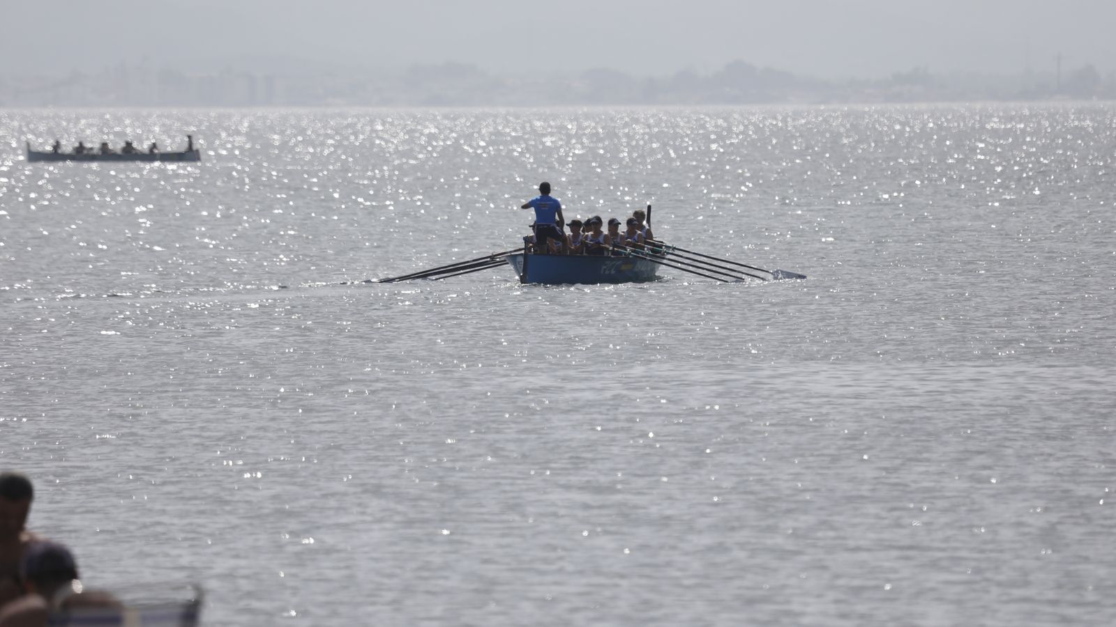 Las fotos de la primera jornada del Campeonato de España de remo en banco fijo LLaut de La Línea