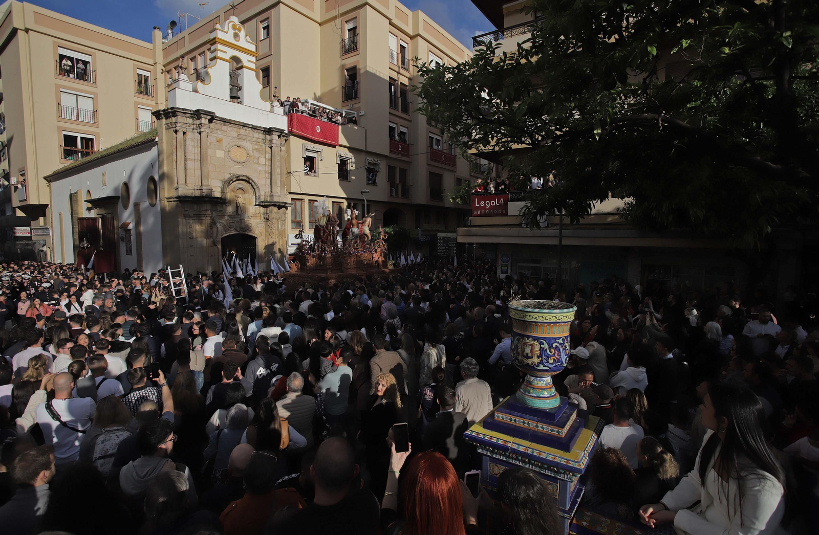 Fotos del Lunes Santo en Algeciras: La Columna