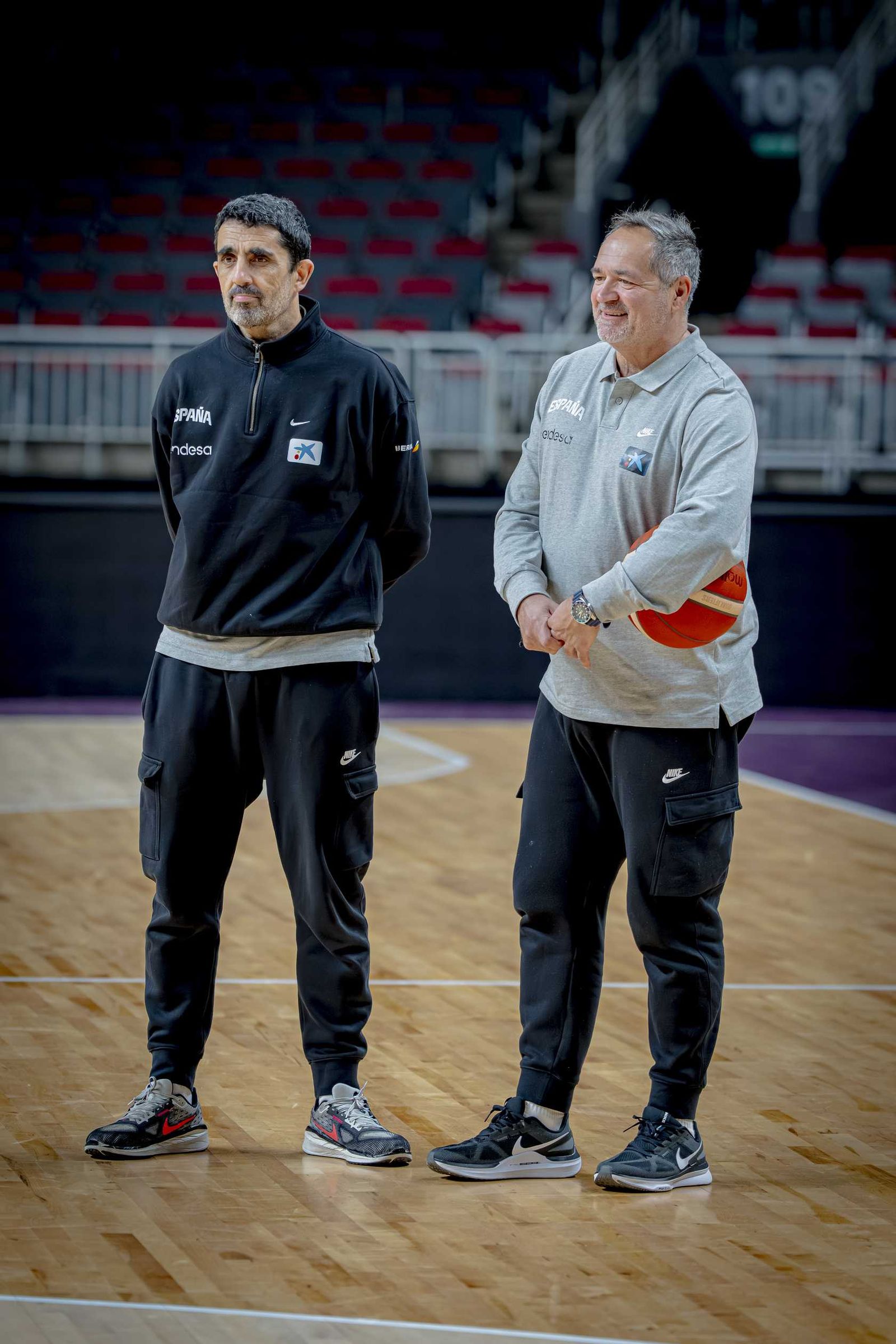 España, en Riga con Francis Alonso y Paco Aurioles