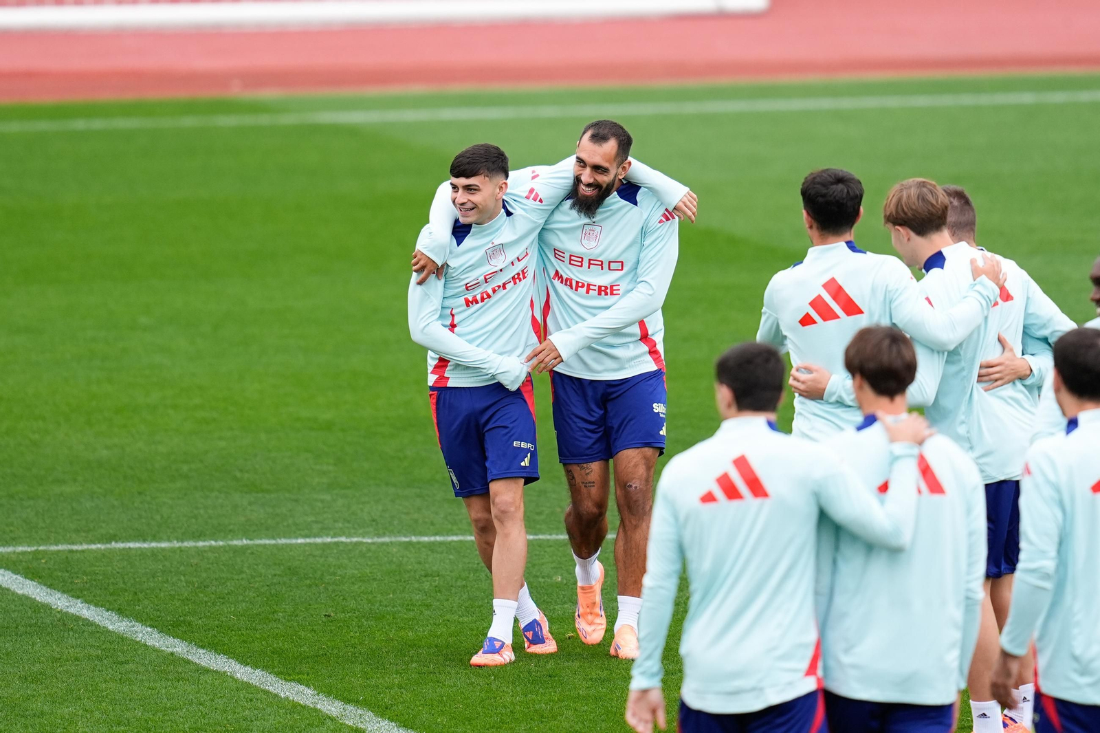 Las fotos del España-Bulgaria en Valladolid