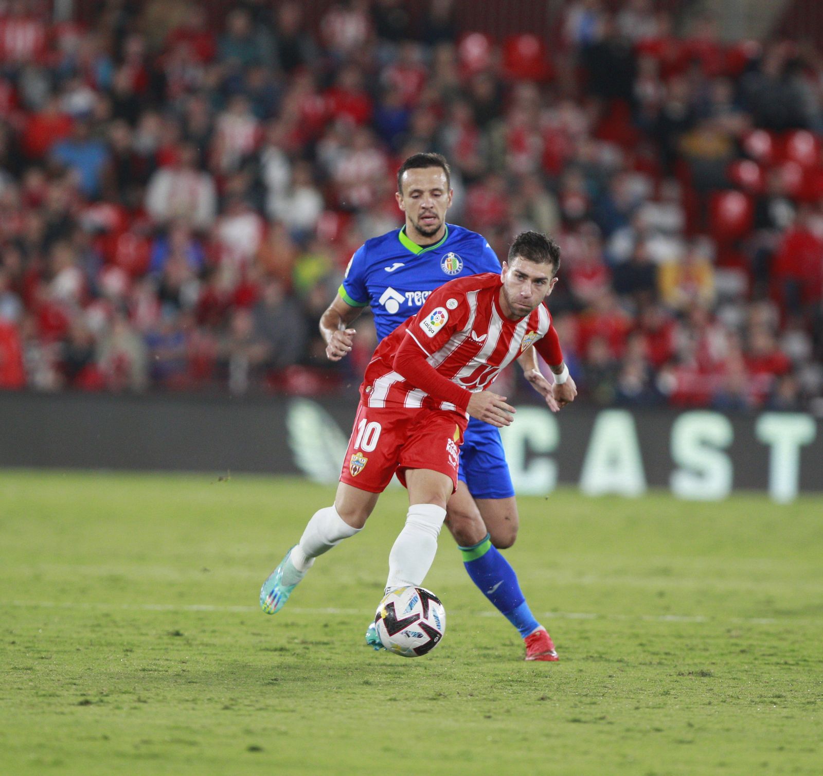 Imágenes del partido de fútbol U.D. Almería-Getafe C.F.