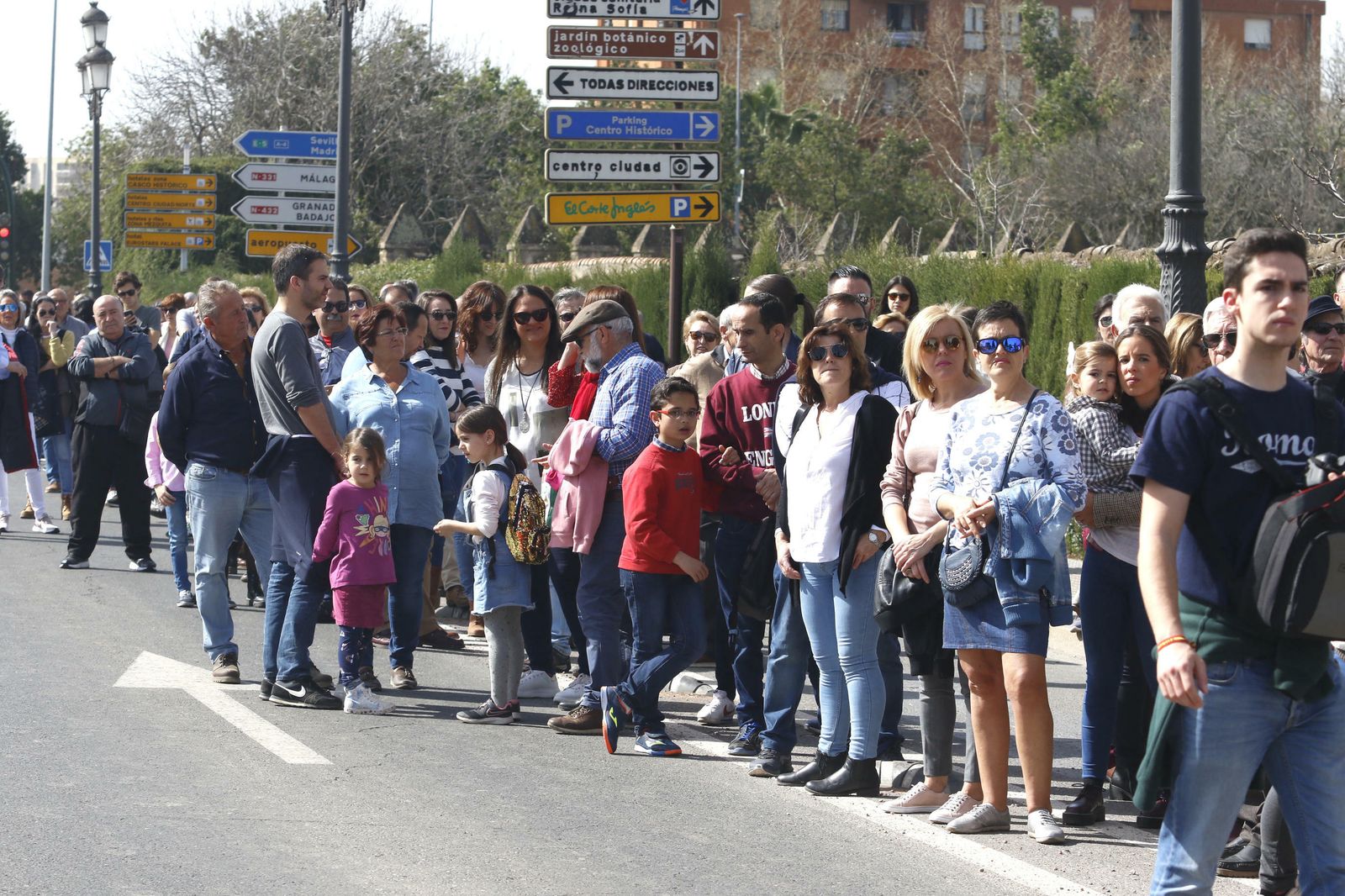 La marcha hípica por el 28-F en Córdoba, en fotos