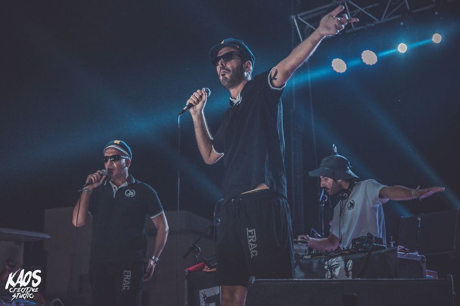 Imagen de un concierto del grupo gaditano FRAC.