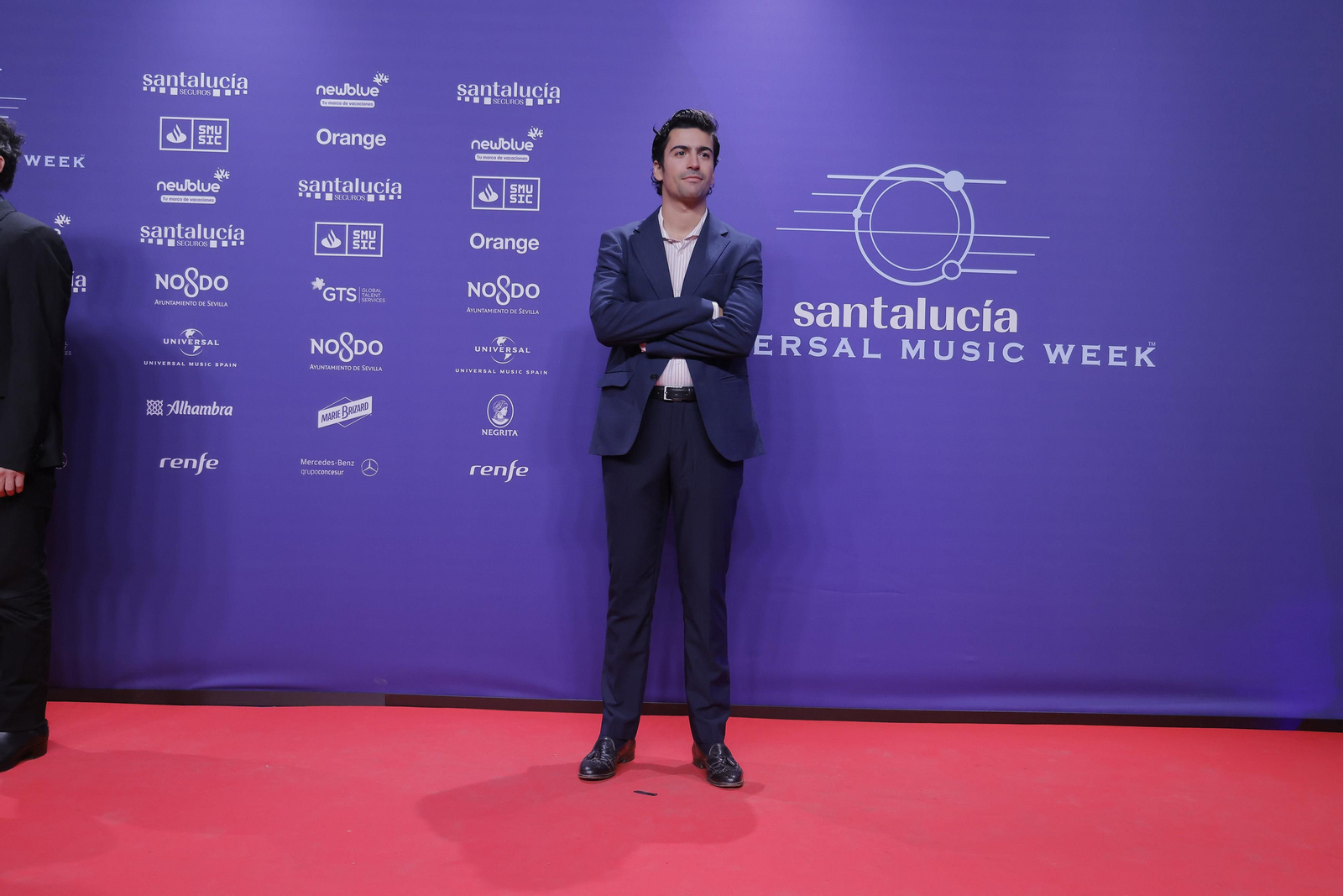 Famosos y artistas en la alfombra roja de la gala del flamenco en los 'Santalucía Universal Music Week'