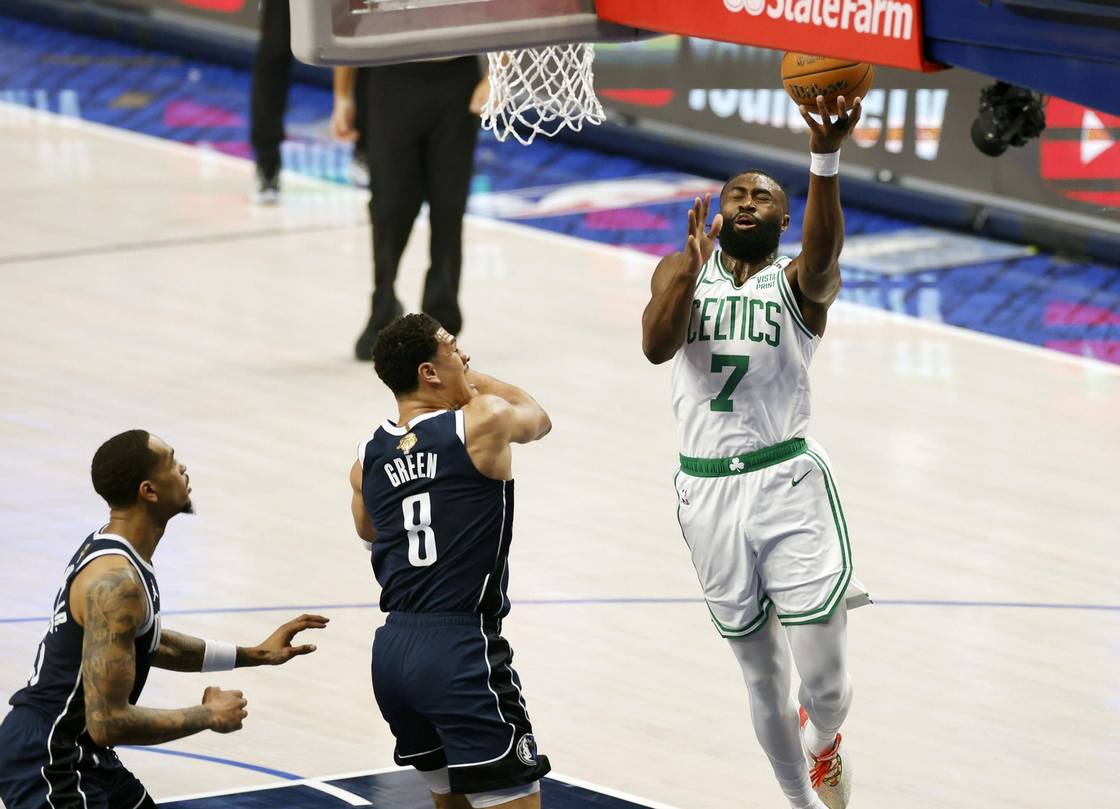 Las fotos del cuarto partido de la final de la NBA