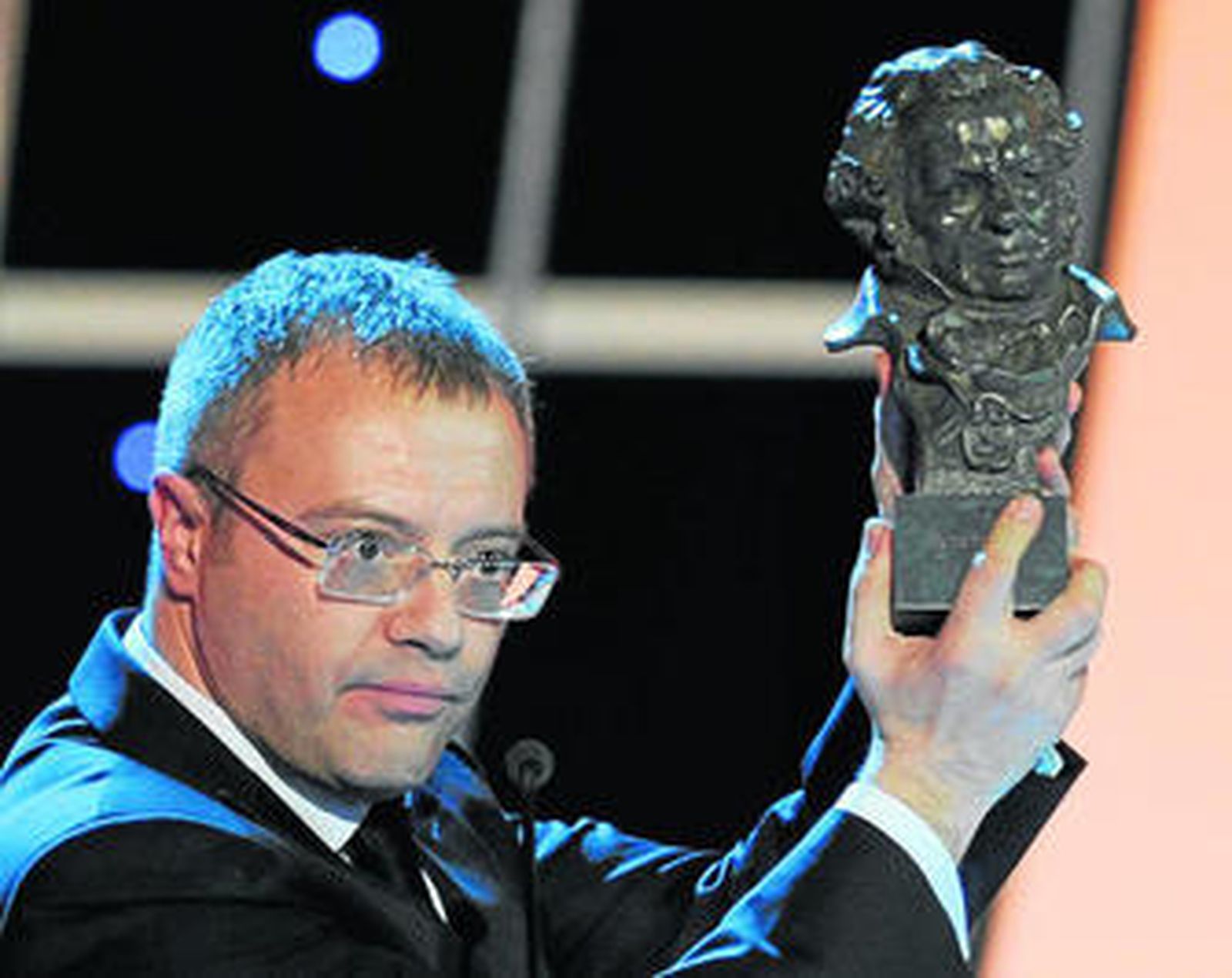 Daniel Monzón, el gran triunfador de la noche.