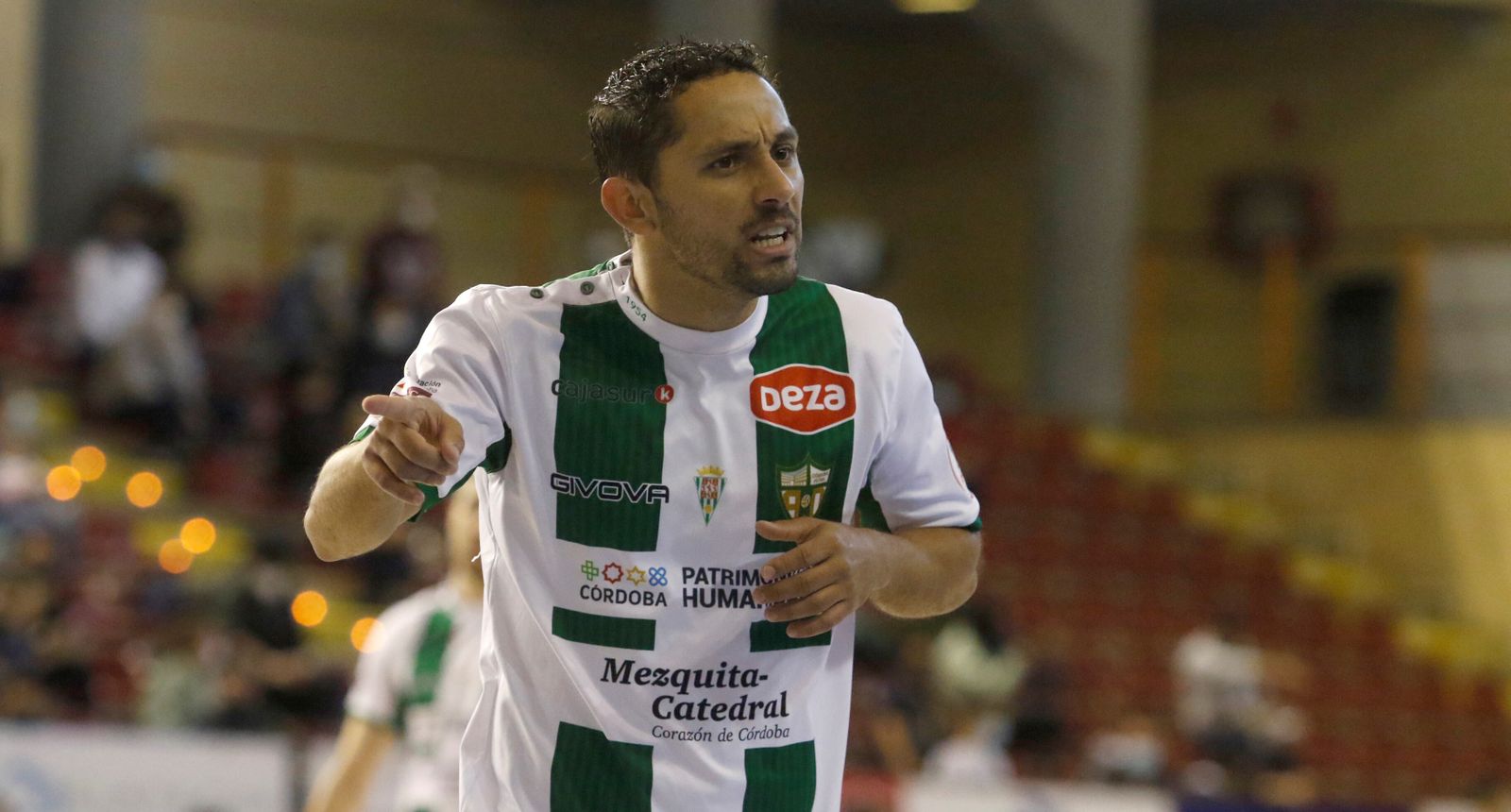 Caio César, en un partido en Vista Alegre.