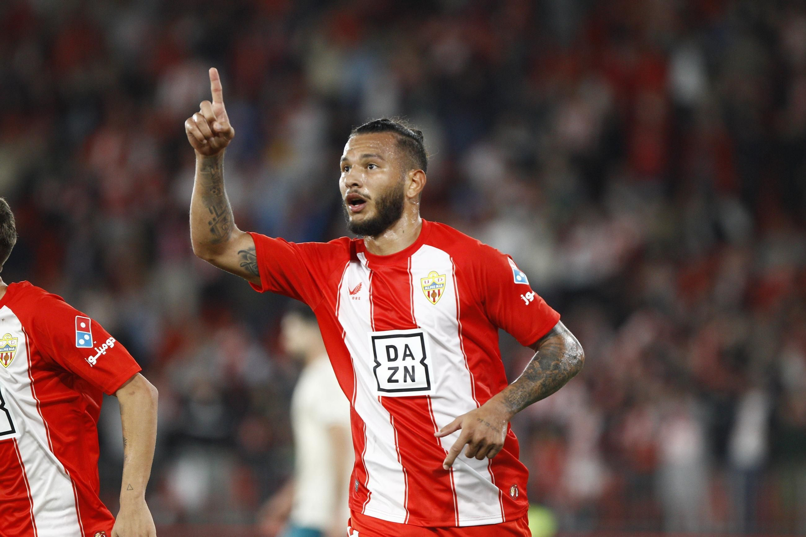 Las mejores imágenes del partido de fútbol U.D. Almería-Córdoba C.F.