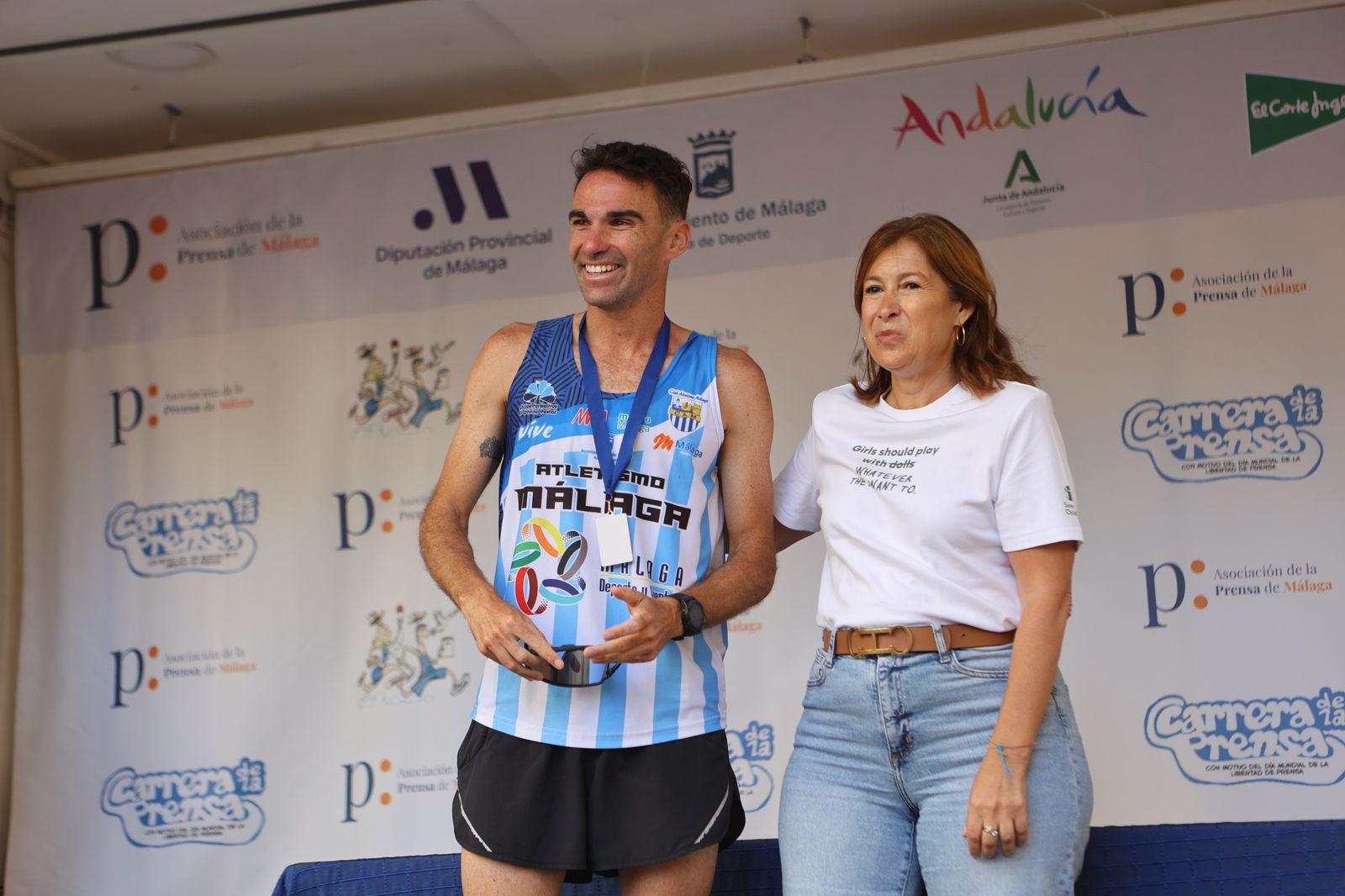 Búscate en las fotos de la Carrera de la Prensa de Málaga 2023
