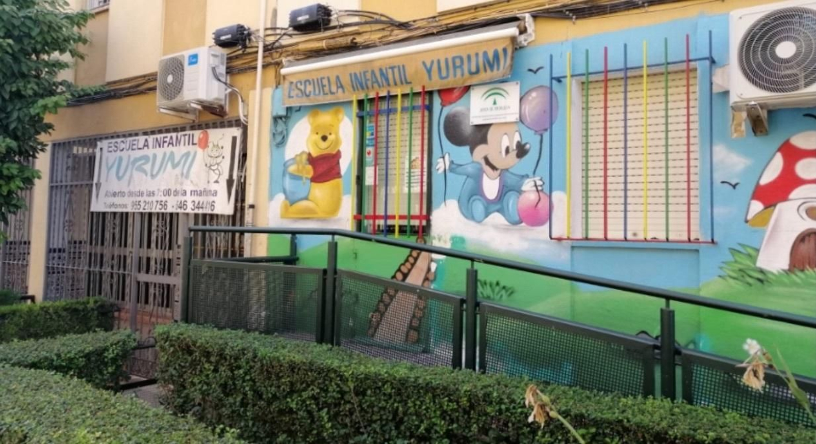 En la imagen, la escuela infantil Yurimi.