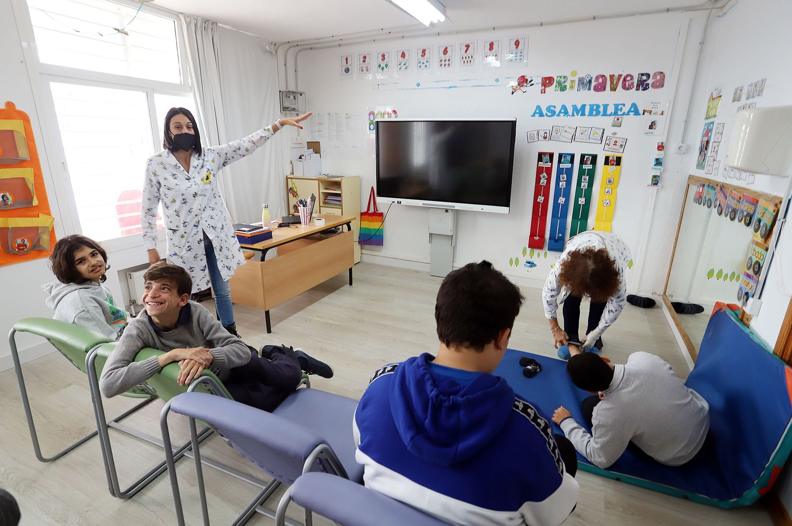 Un día en el Centro de Educación Especial Sagrada Familia