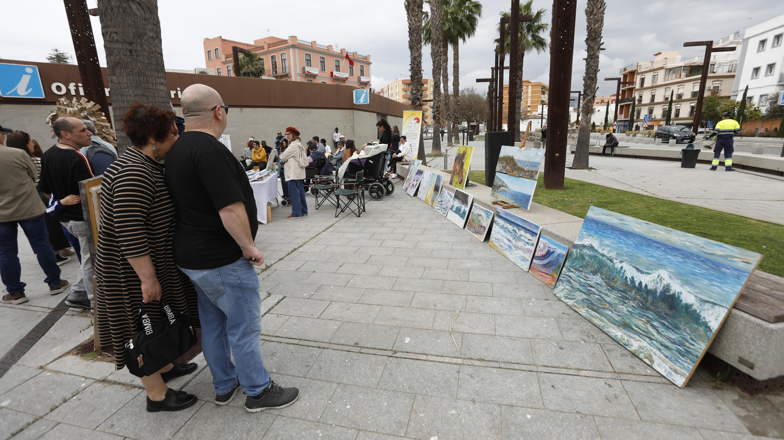 Fotos de las actividades por el Día Mundial del Arte en Algeciras