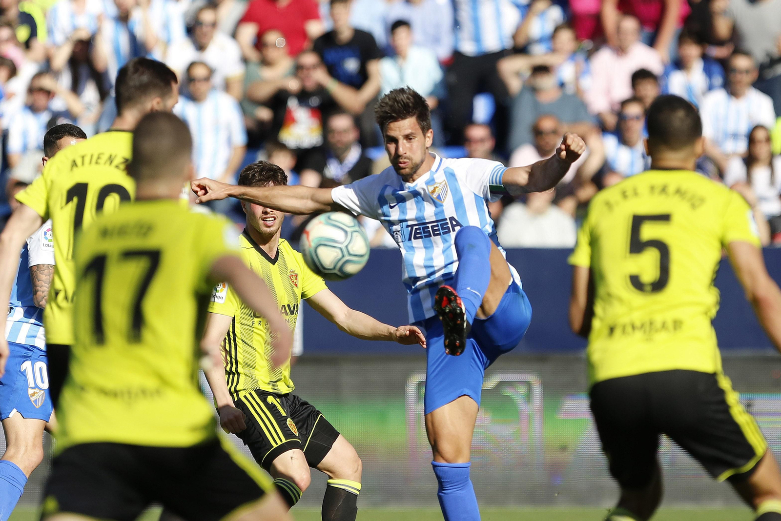 Las fotos del Málaga-Zaragoza