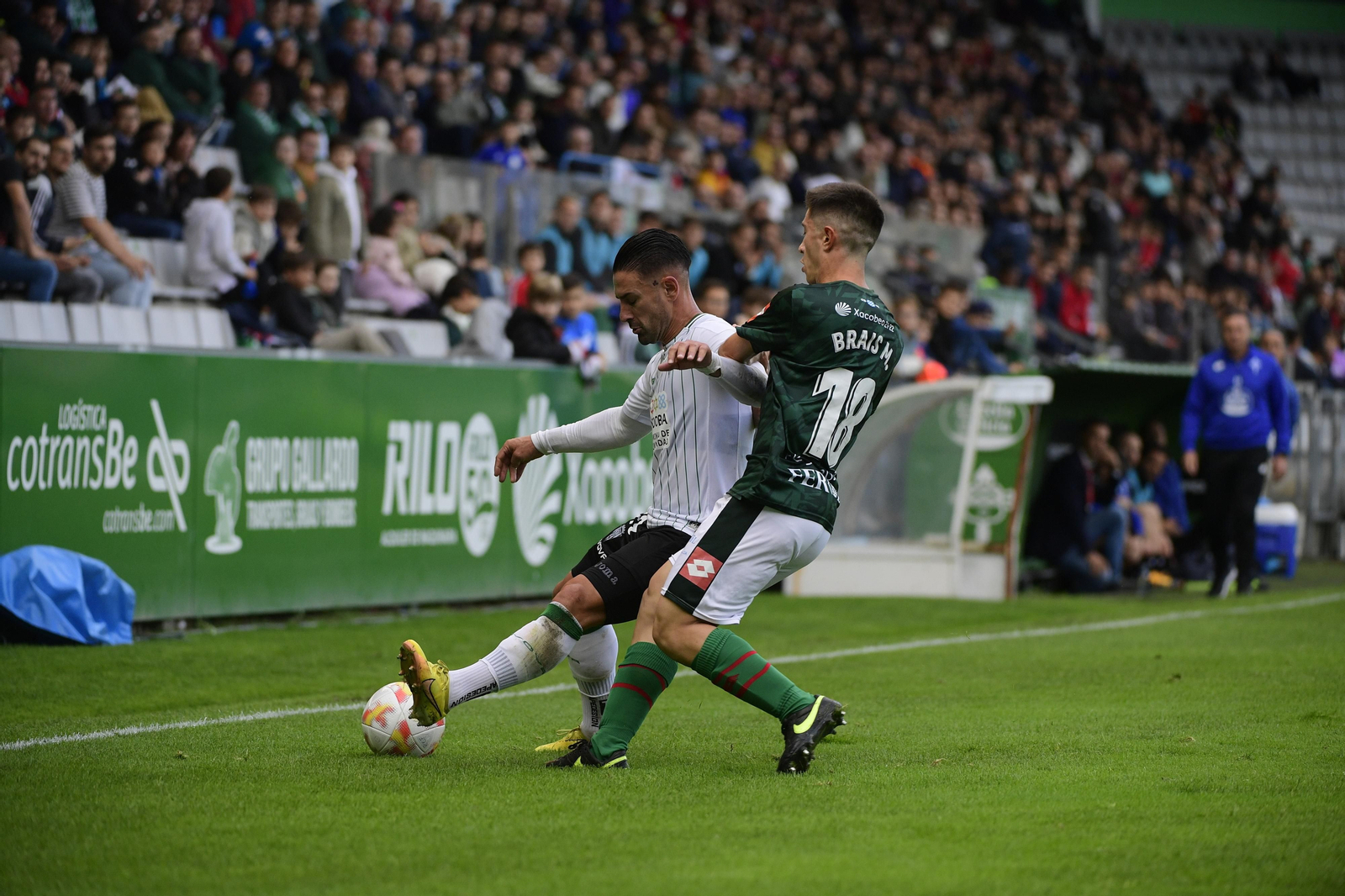 Las imágenes del Racing Ferrol - Córdoba CF en A Malata