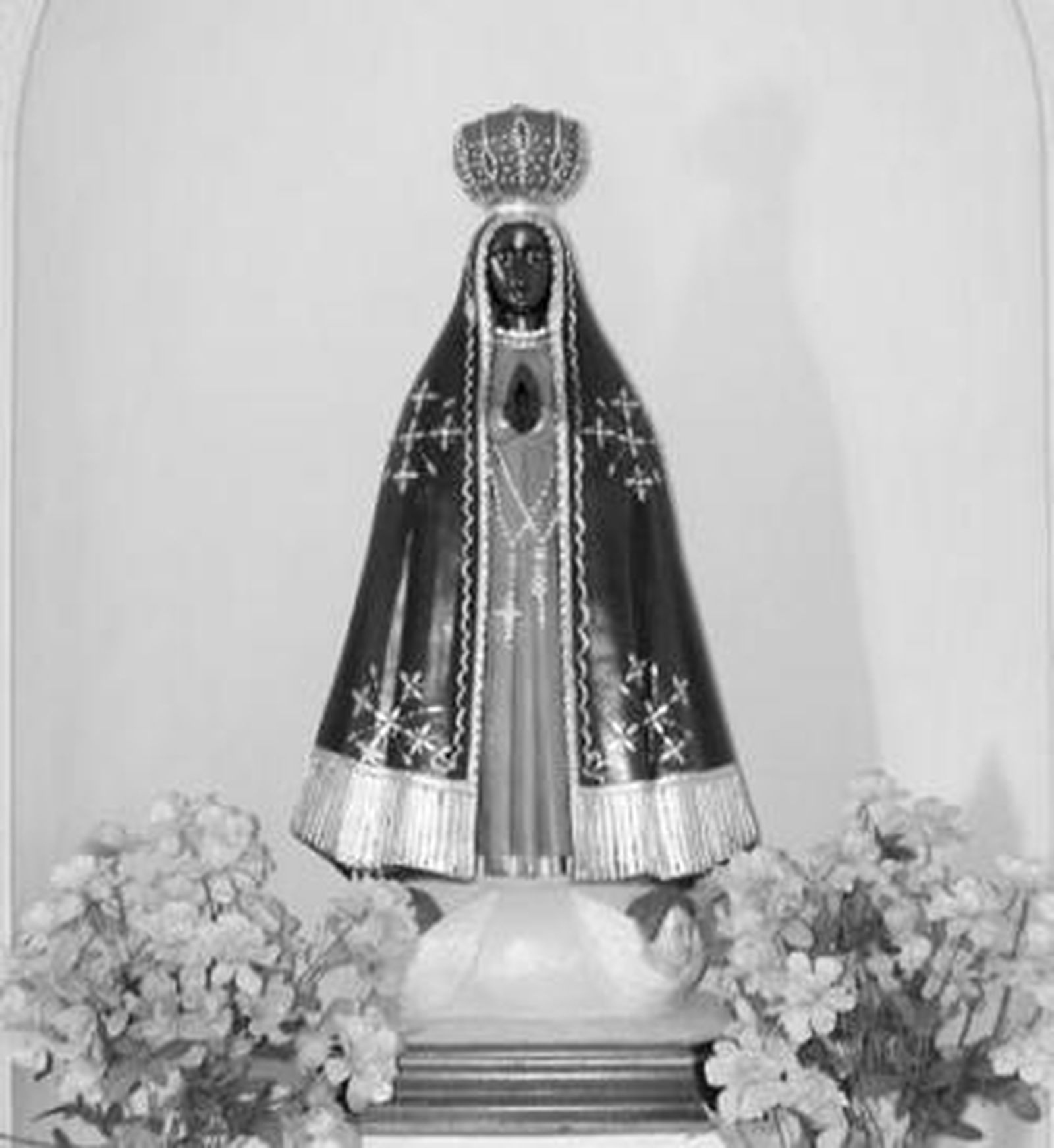 La imagen donada es de la Patrona de Brasil.