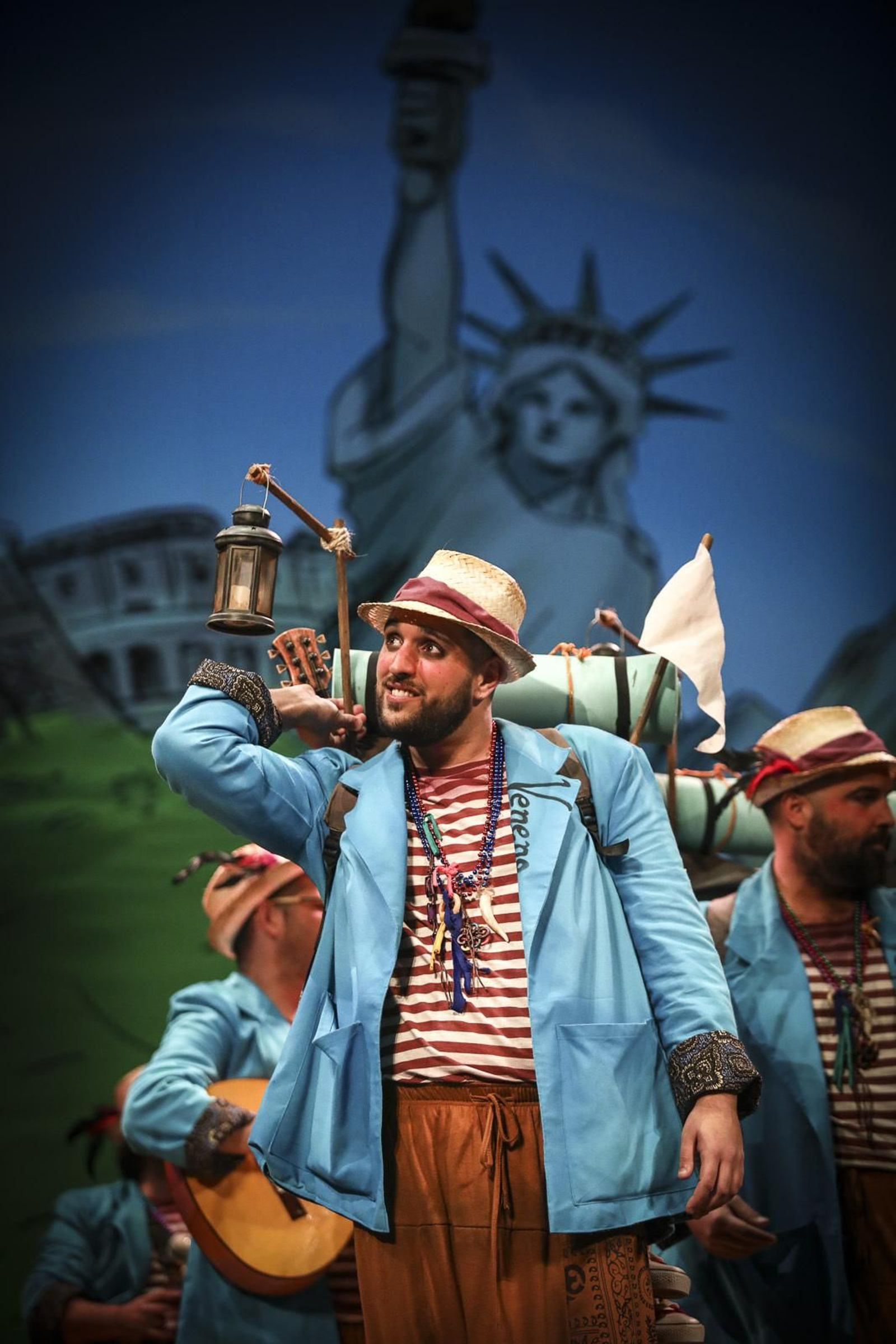 Chirigota Los activistas se la dan de artistas