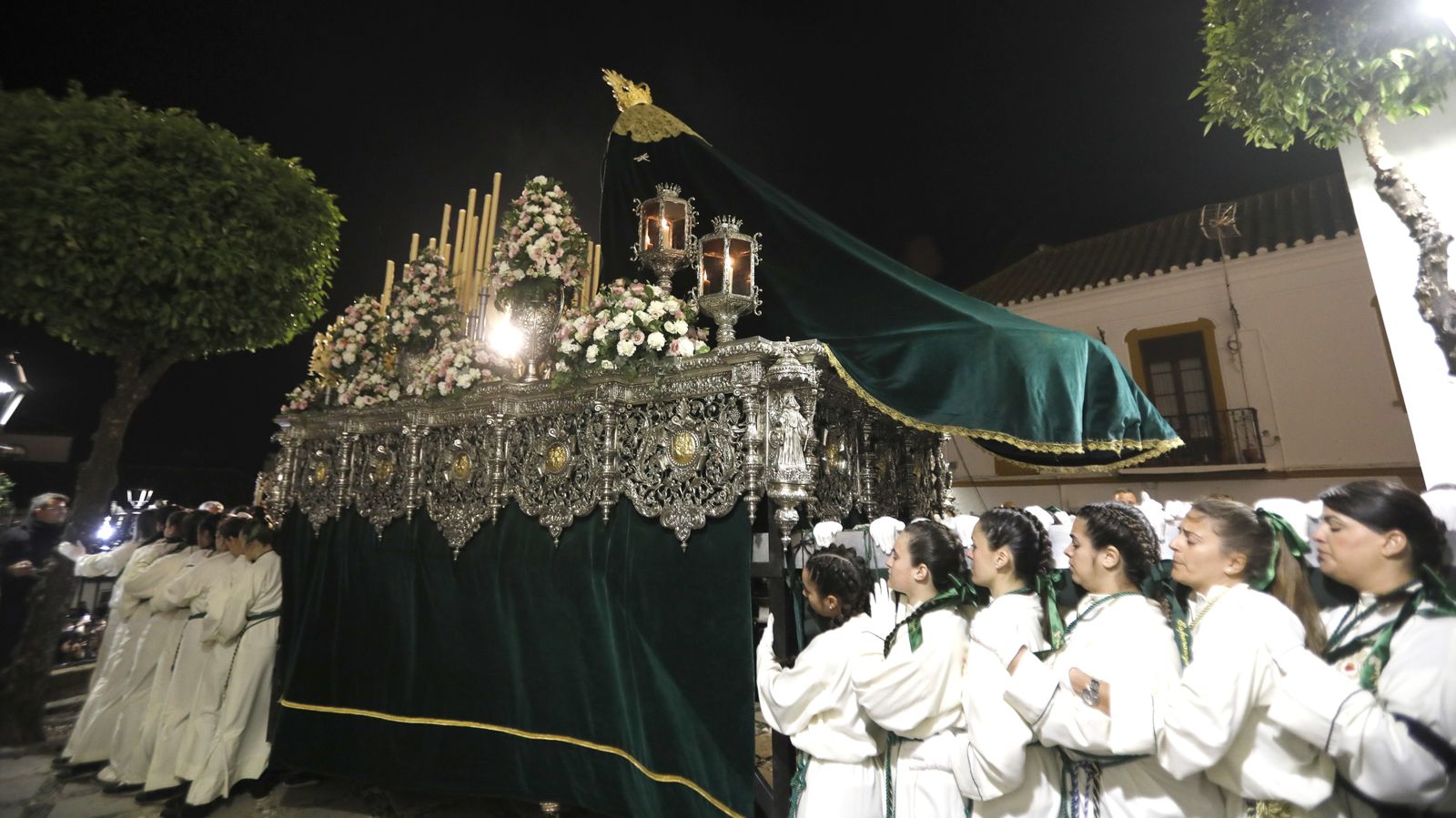 Fotos del Martes Santo en San Roque: Humildad y Paciencia (Cristo de La Caña).