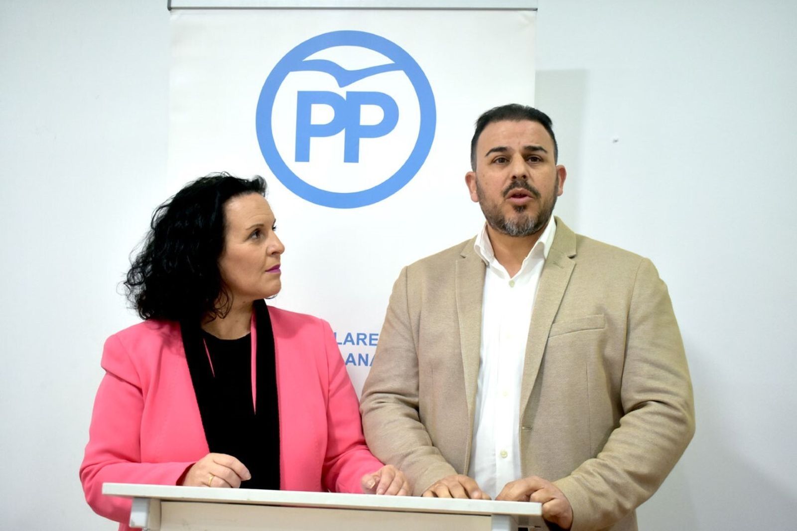 Ascensión Hita con Germán Braza.