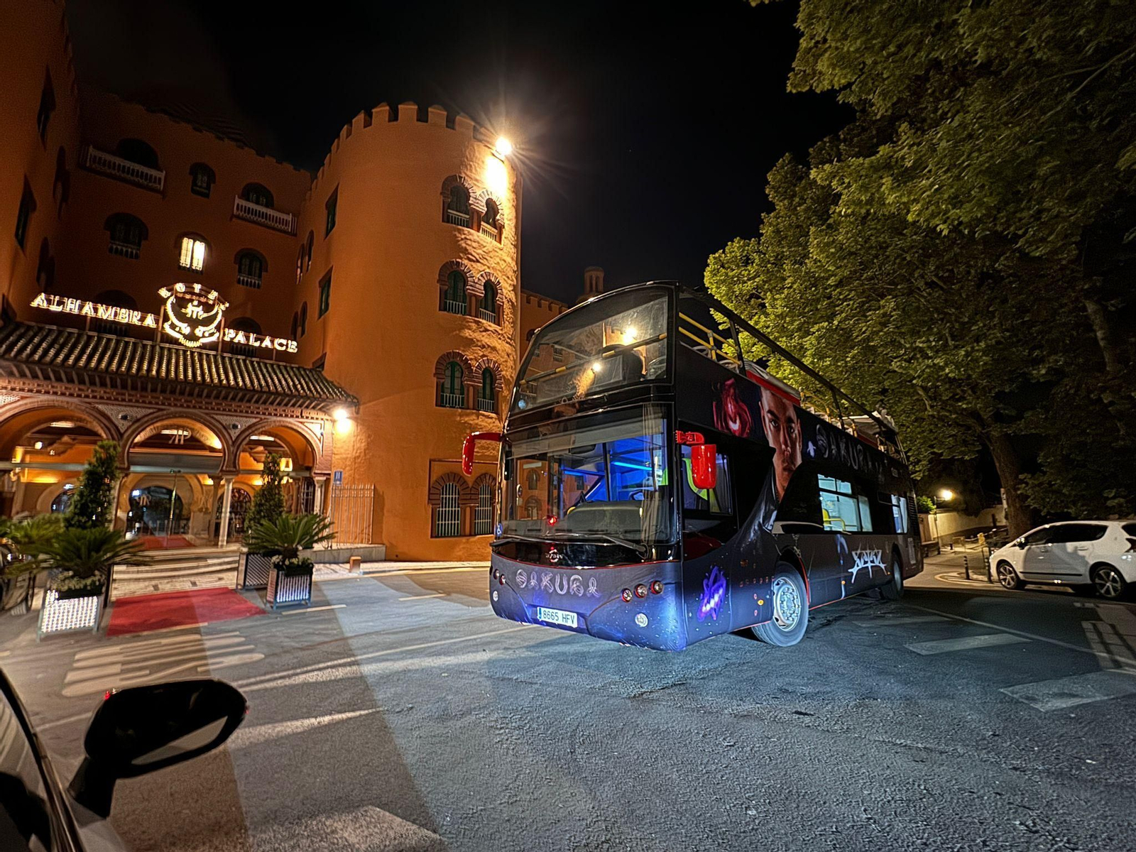 Así fue la fiesta privada de Saiko en el Carmen de los Mártires, las imágenes