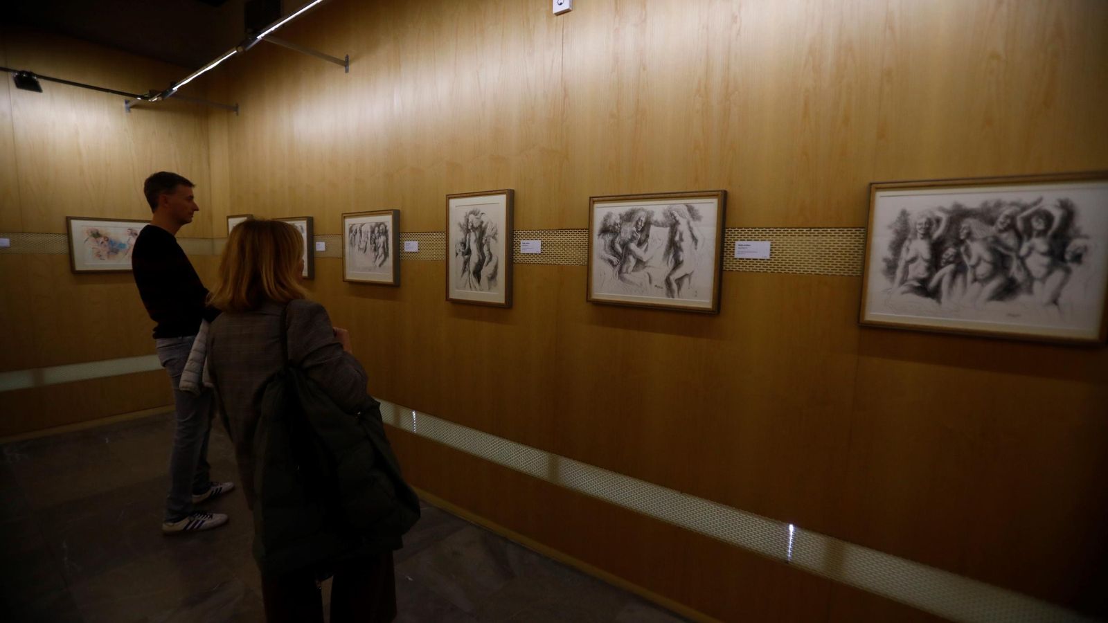 La exposición 'El artista y el Eros' de Ricardo Zamorano, en imágenes