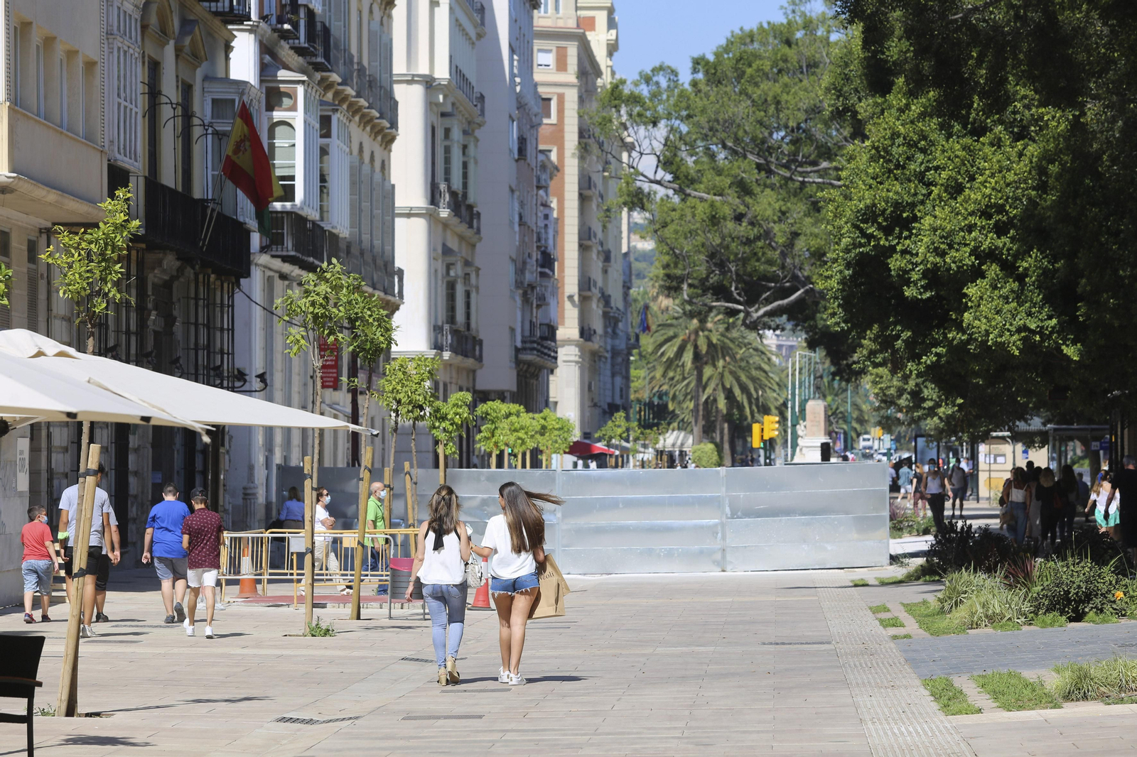 Las fotos de la Alameda Principal de Málaga Las fotos de la Alameda Principal de Málaga
