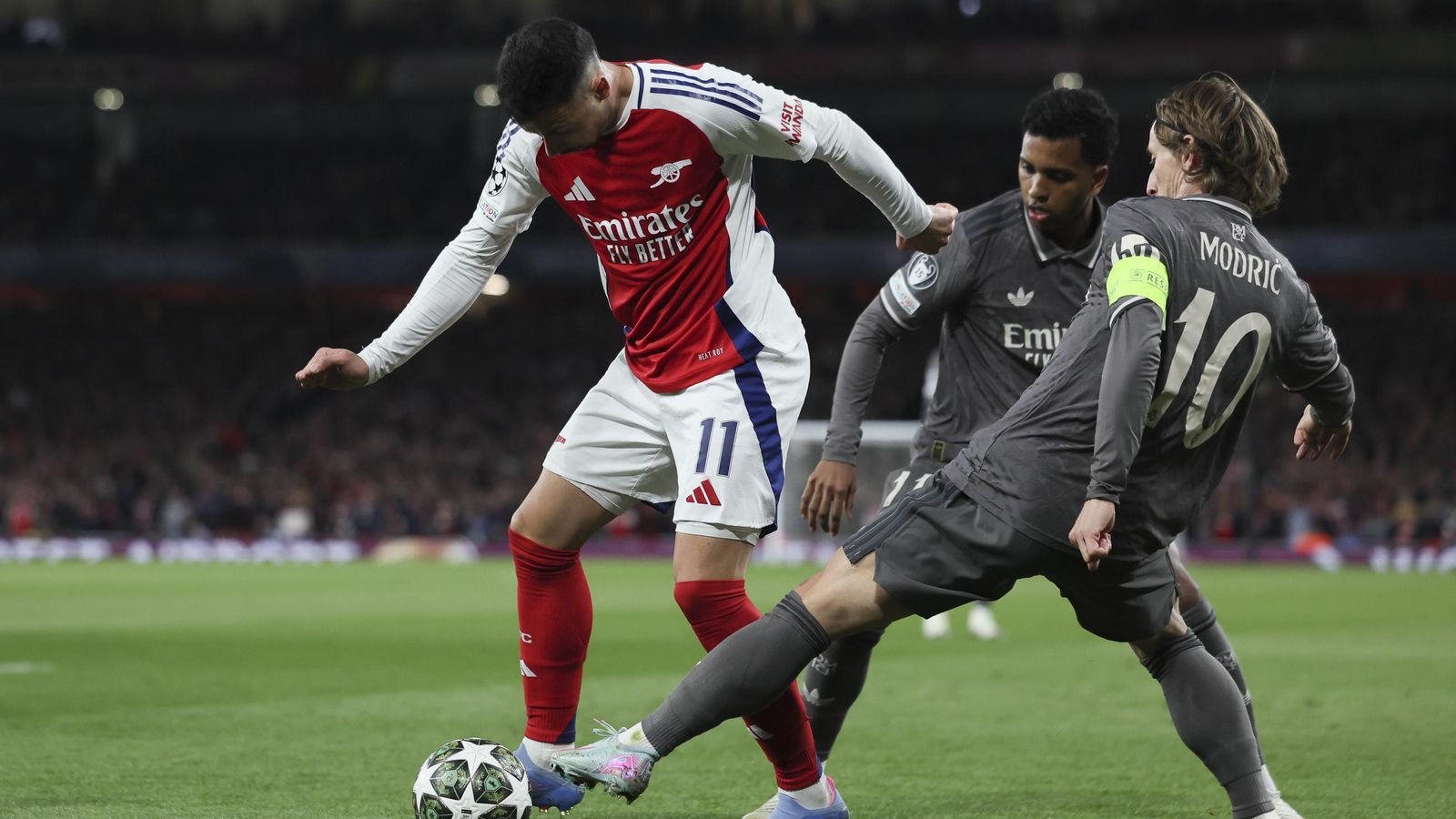 Las mejores fotos del Arsenal - Real Madrid