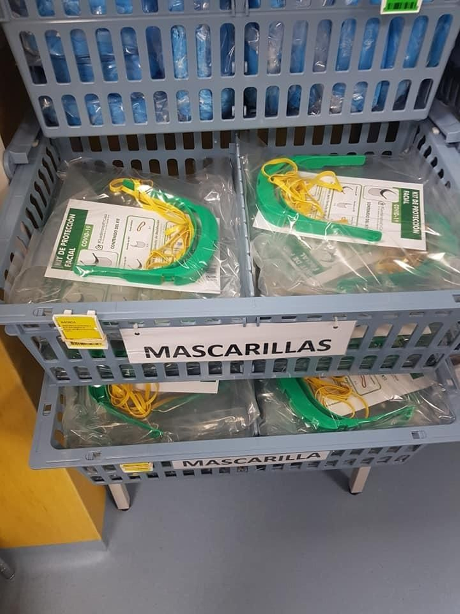 Pantallas protectoras.