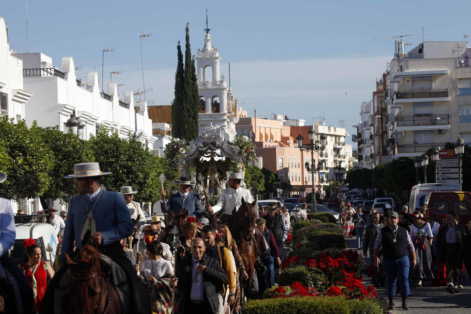 Salida de la hermandad de Isla Cristina