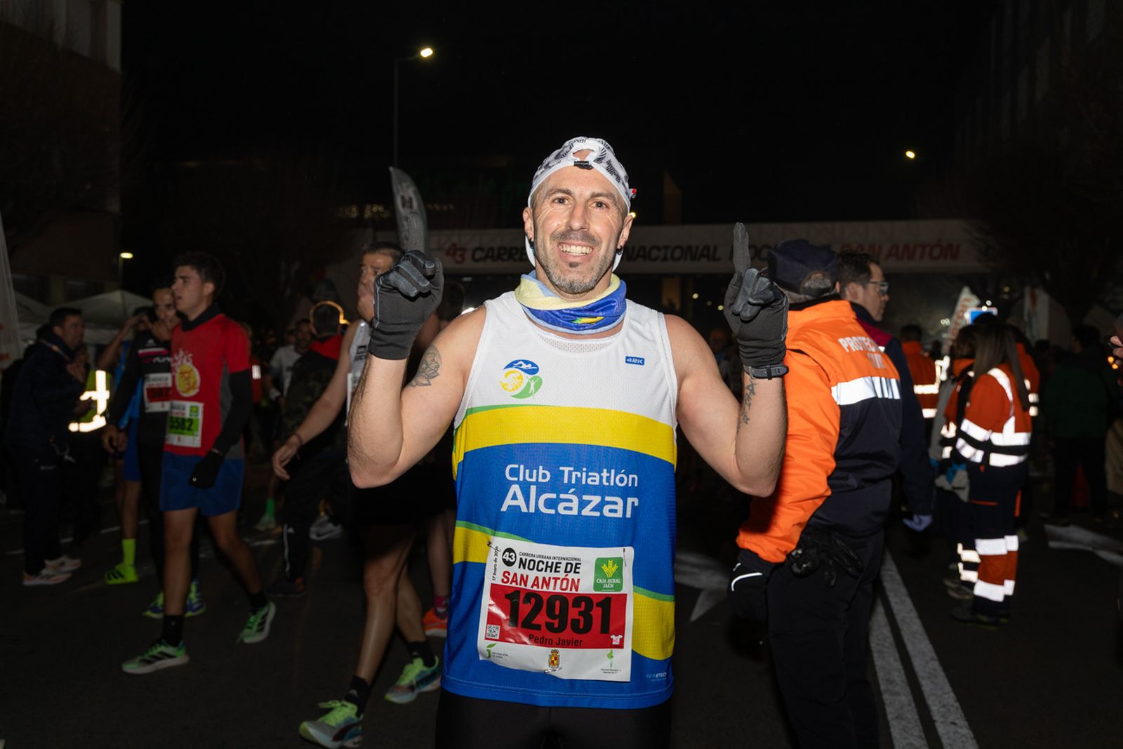 En imágenes: búscate en tu llegada a meta de la Carrera de San Antón 2026