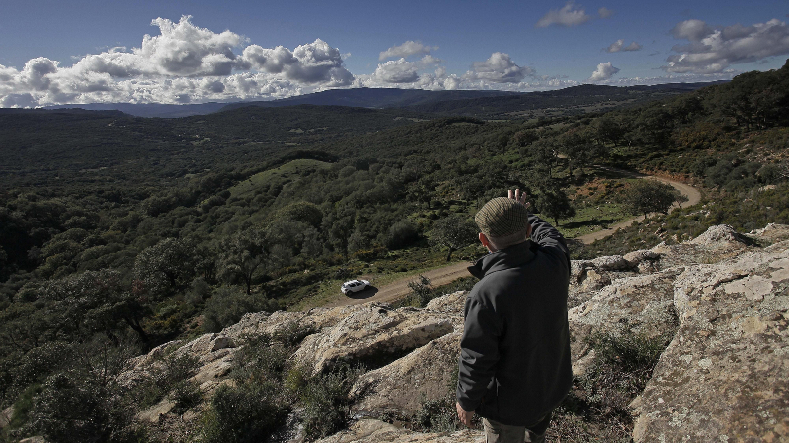 Sendero de la finca Murta en Los Barrios
