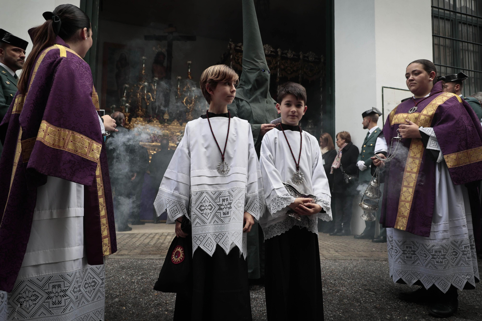Ls imágenes de la Hermandad del Sol