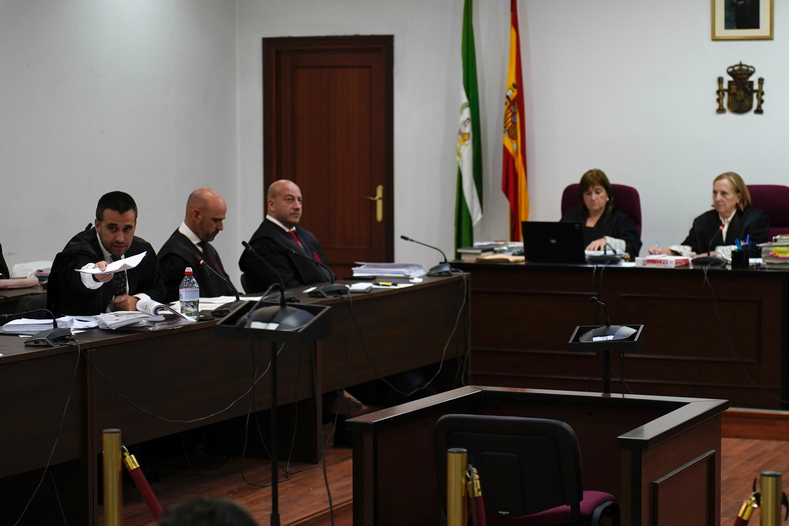 Fotografías de la última sesión del juicio por el hundimiento del Rúa Mar