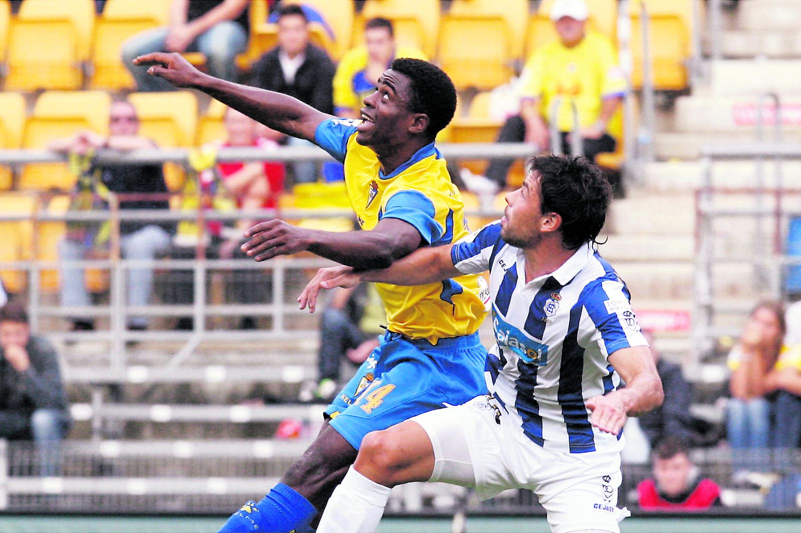 Ogbeche es de momento el último cadista en marcarle un gol a la Real Sociedad.