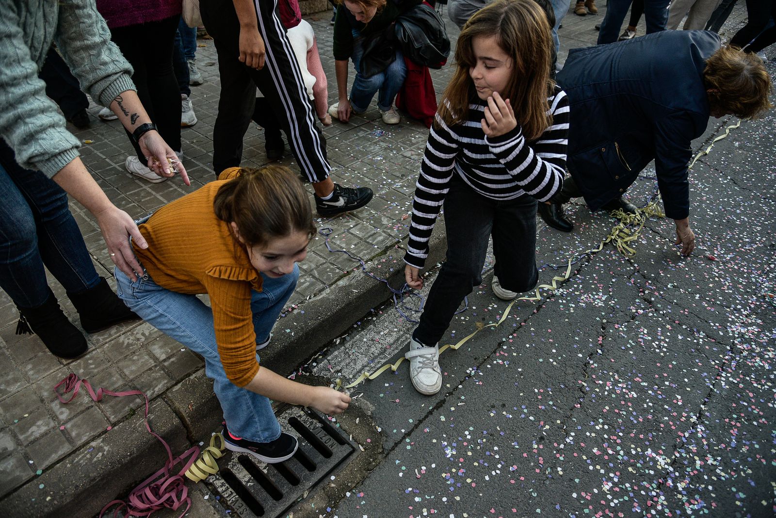 Imágenes del público en las cabalgatas por La Orden, Cardeñas y Las Colonias