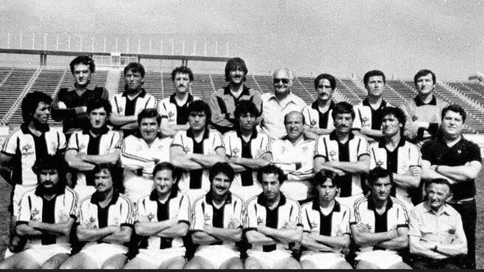 La foto oficial de la plantilla del ascenso de la Balona en la 1982-83 La foto oficial de la plantilla del ascenso de la Balona en la 1982-83
