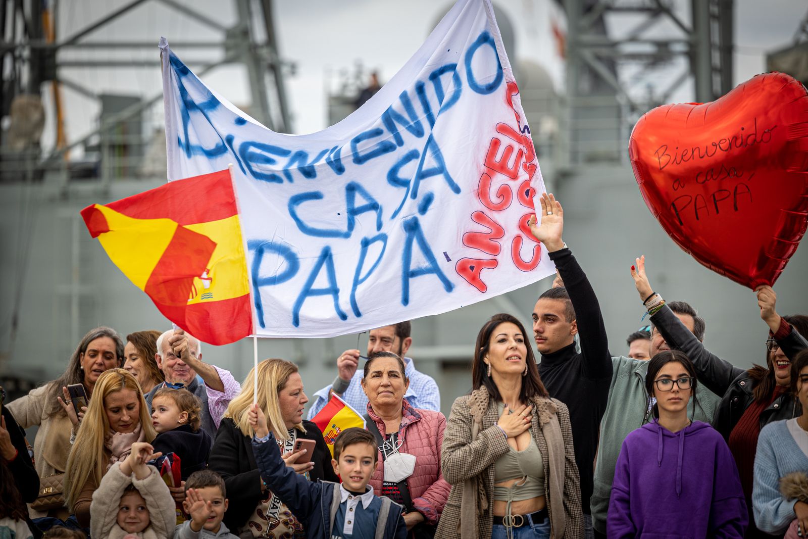 Imágenes del regreso de La fragata 'Numancia' a Rota tras participar en la operación Atalanta