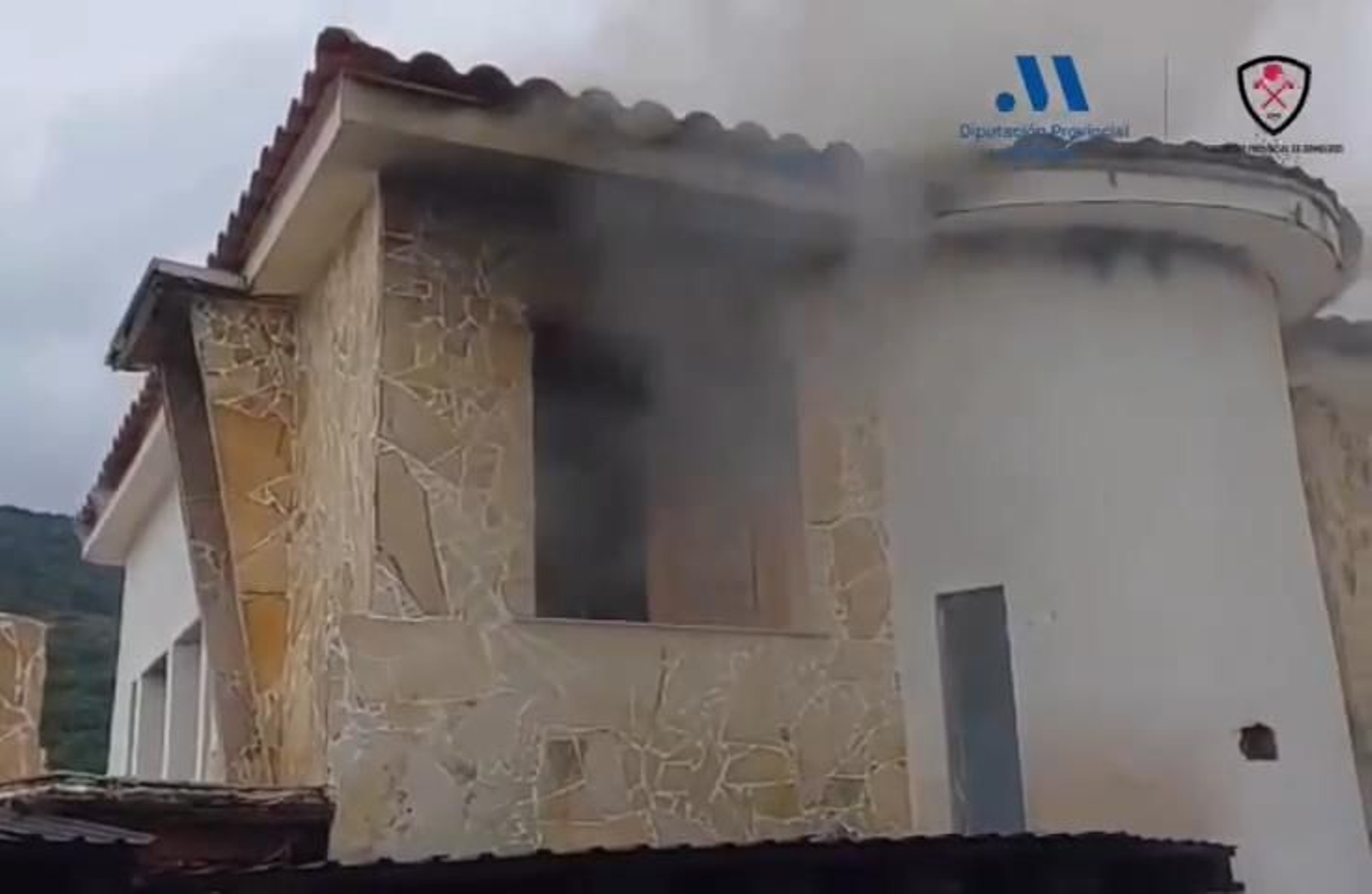 Incendio en una vivienda de Alhaurín de la Torre