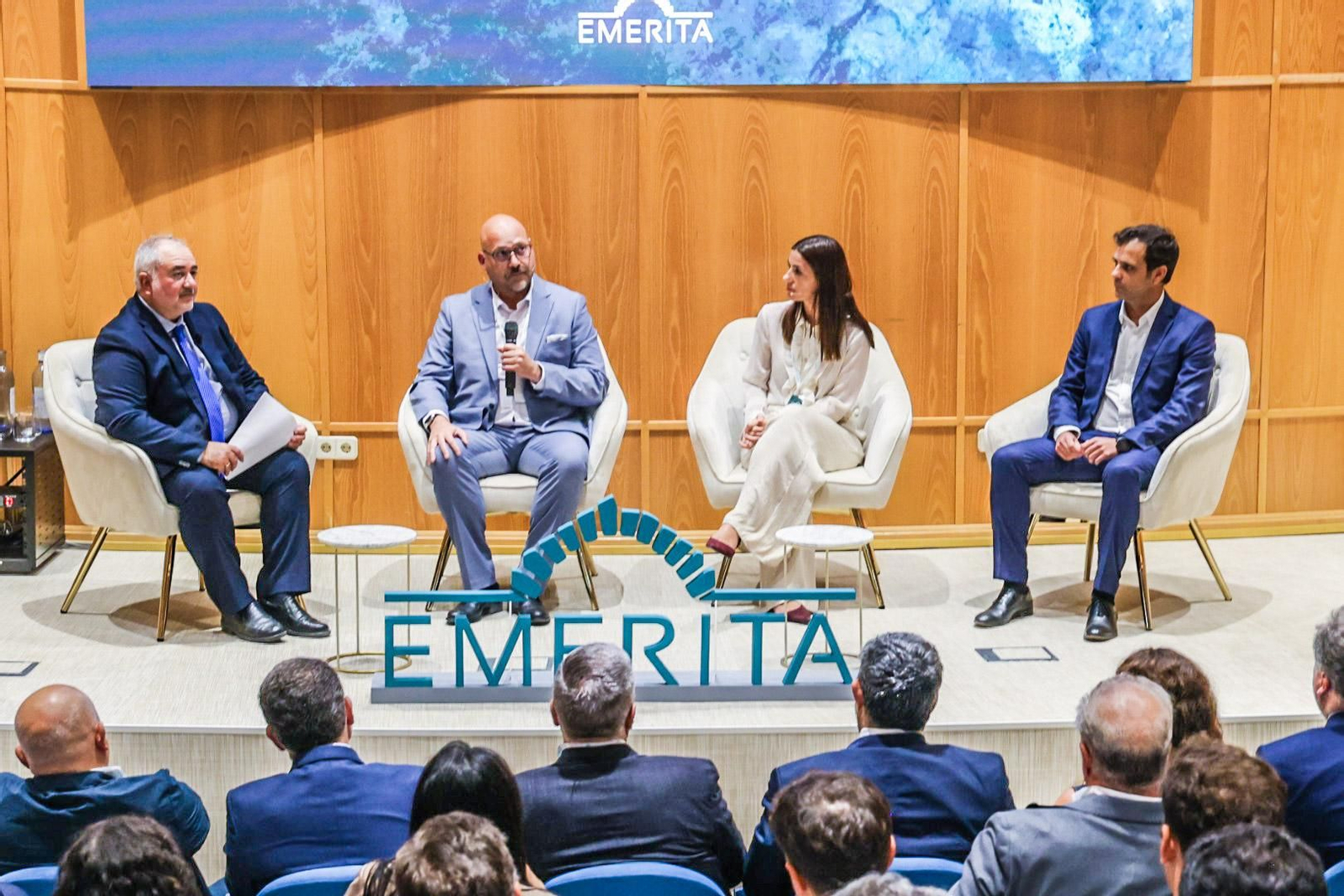 Imágenes de la presentación del proyecto de Emerita en la provincia