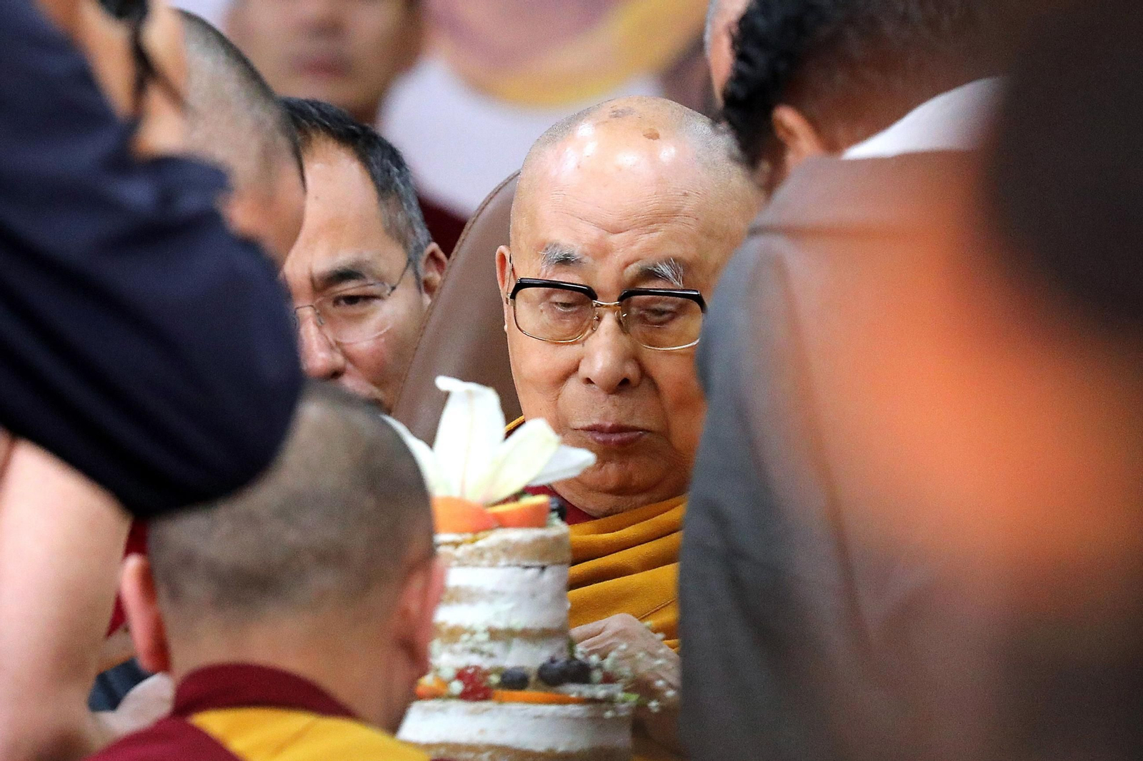 Las imágenes del 90º cumpleaños del dalái lama