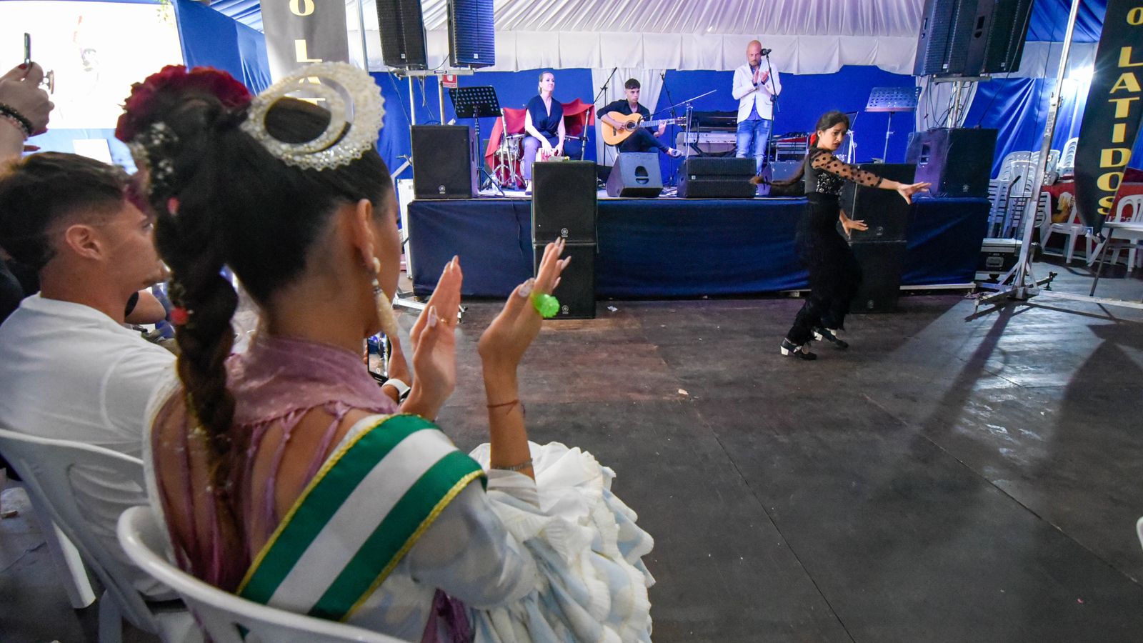 Fotos del miercoles en la Feria Real de Algeciras Dia de la Mujer