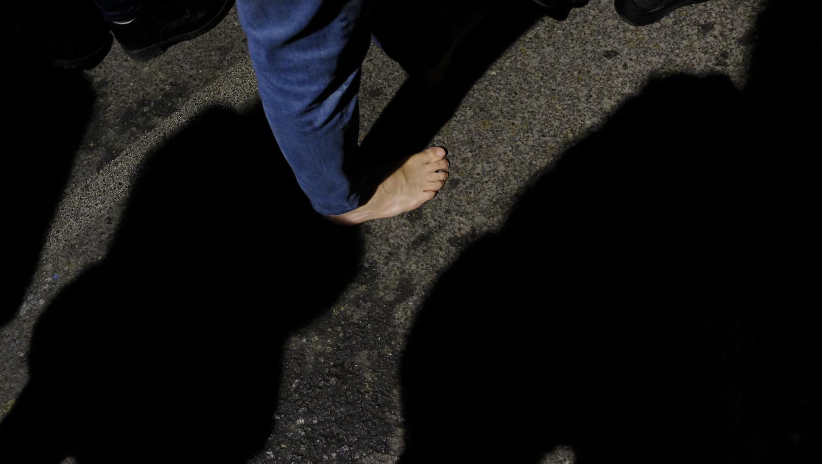 Vía Crucis del Cristo de la Escucha en la Semana Santa de Almería 2025