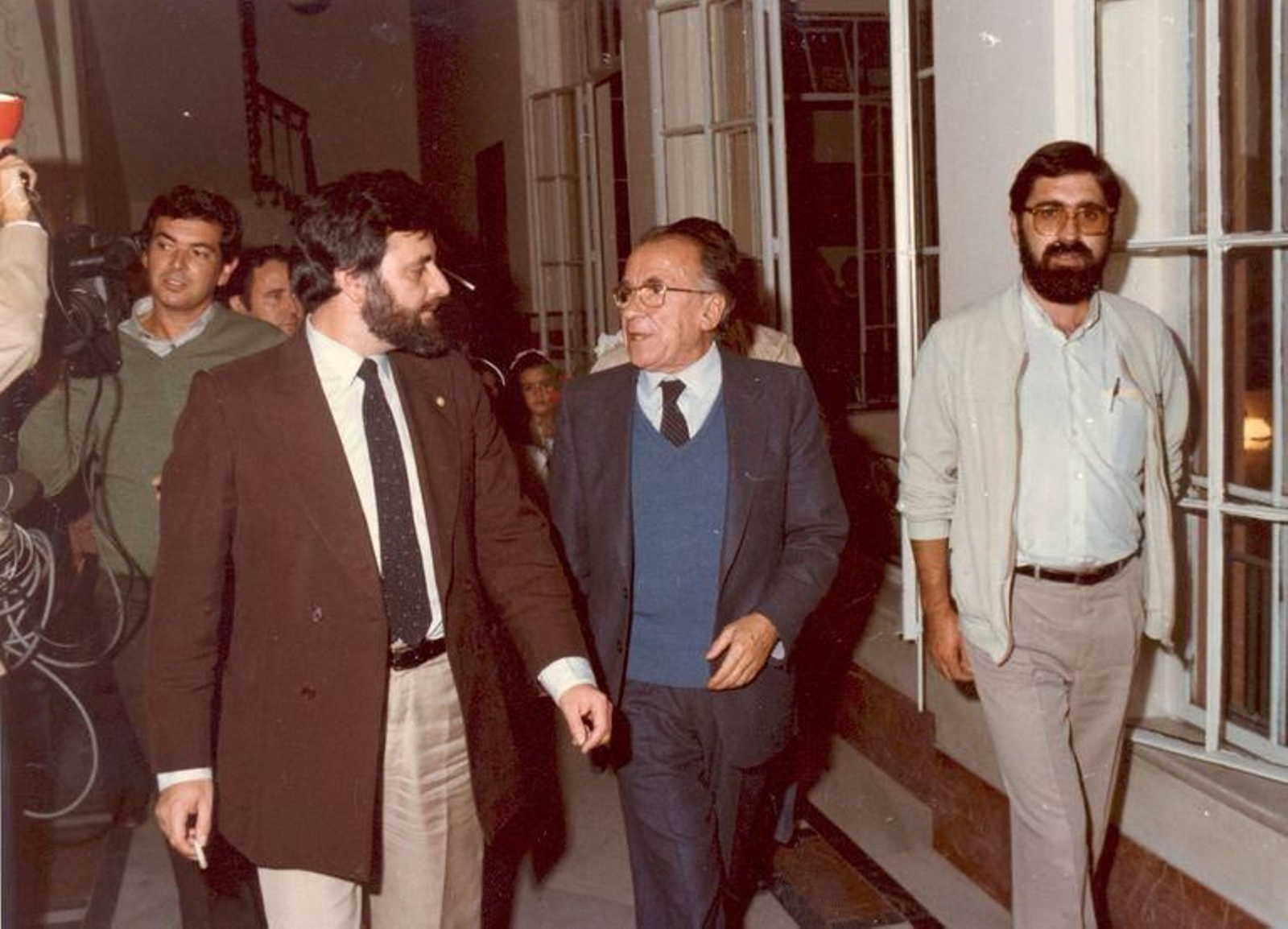 Recorrido fotográfico por los años de Julio Anguita como alcalde de Córdoba