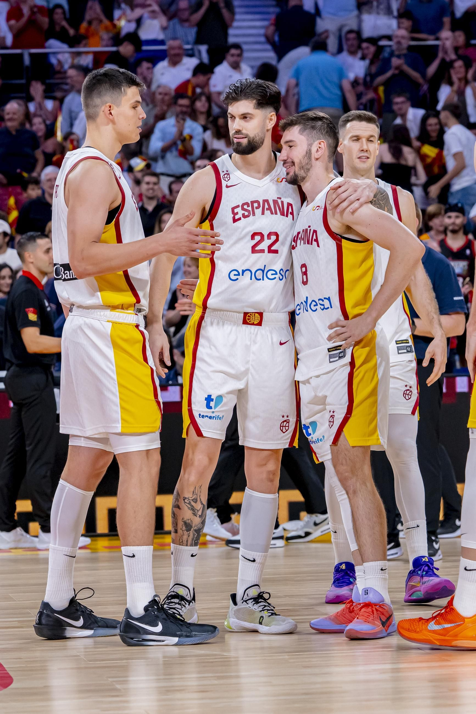 Las mejores fotos del España-Alemania de baloncesto