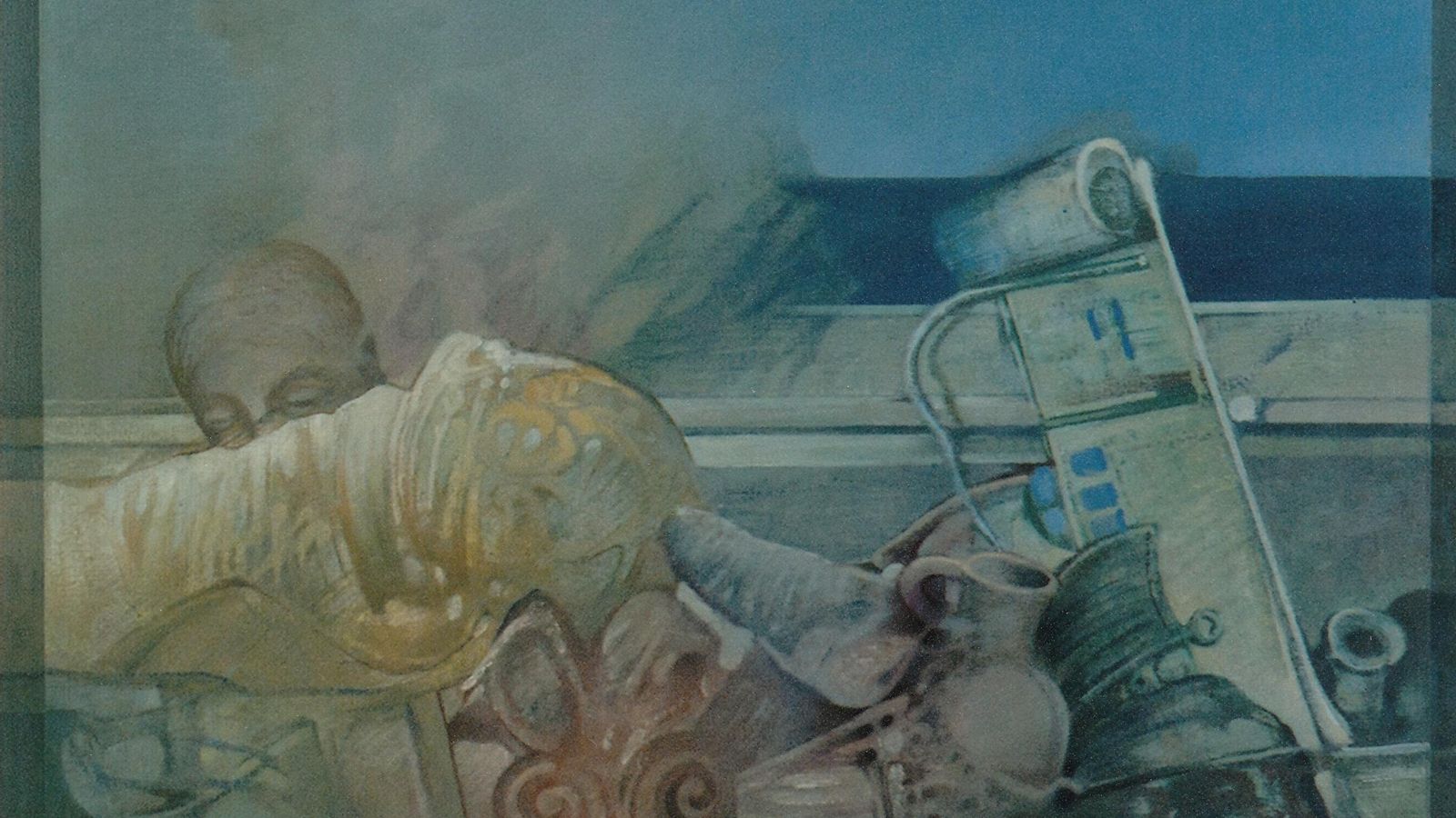 Obra 'Lirismo Cromático' (1993).