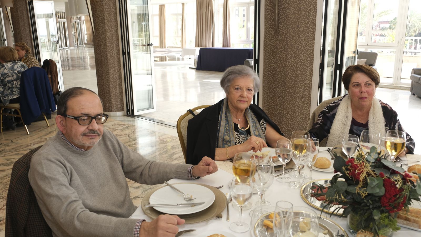 Imágenes del encuentro anual de los docentes jubilados almerienses, ADOJAL