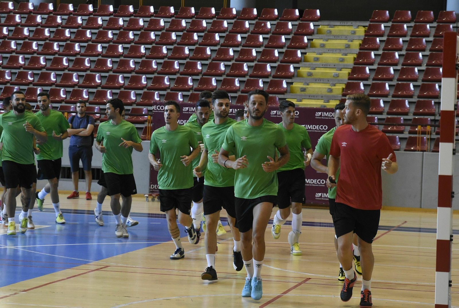 Las imágenes del primer entrenamiento del Córdoba Patrimonio de la Humanidad