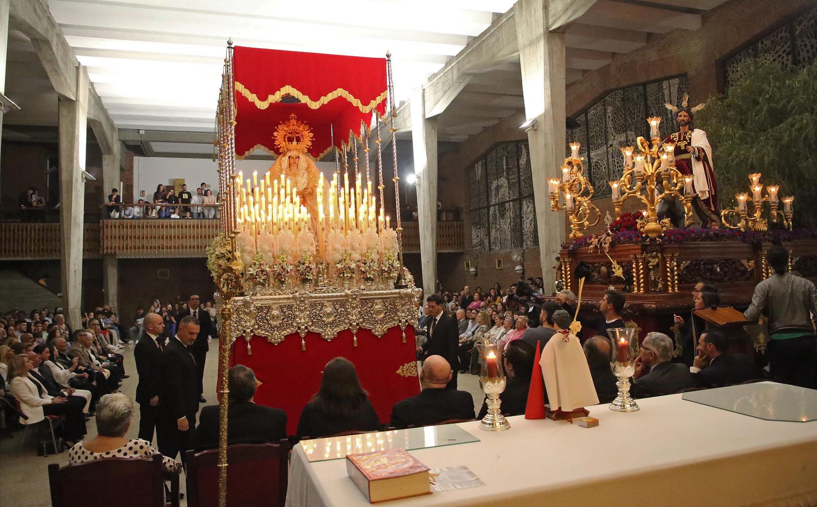 Fotos de la primera levantá de La Borriquita en Algeciras 2023