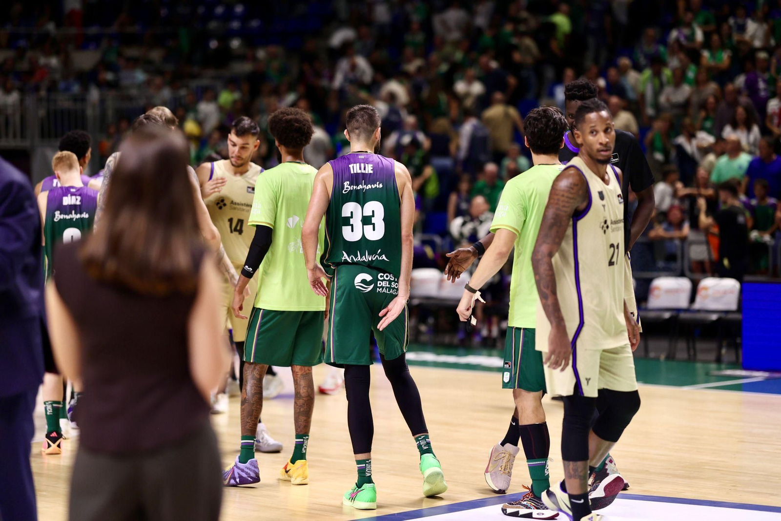 Las fotos del Unicaja-Barcelona