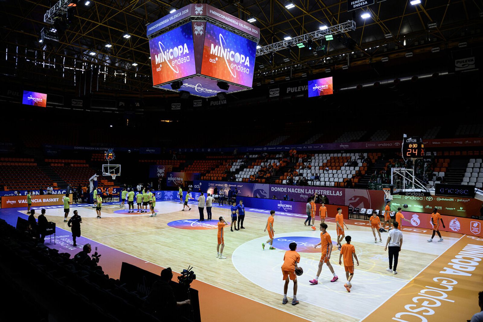 El Valencia Basket vence al Unicaja en el estreno de la Minicopa Endesa 2026